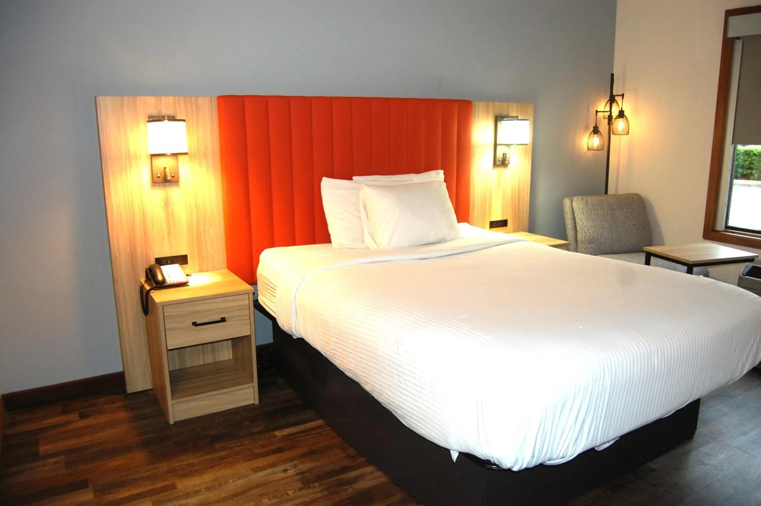 Bed in Vacation Lodge