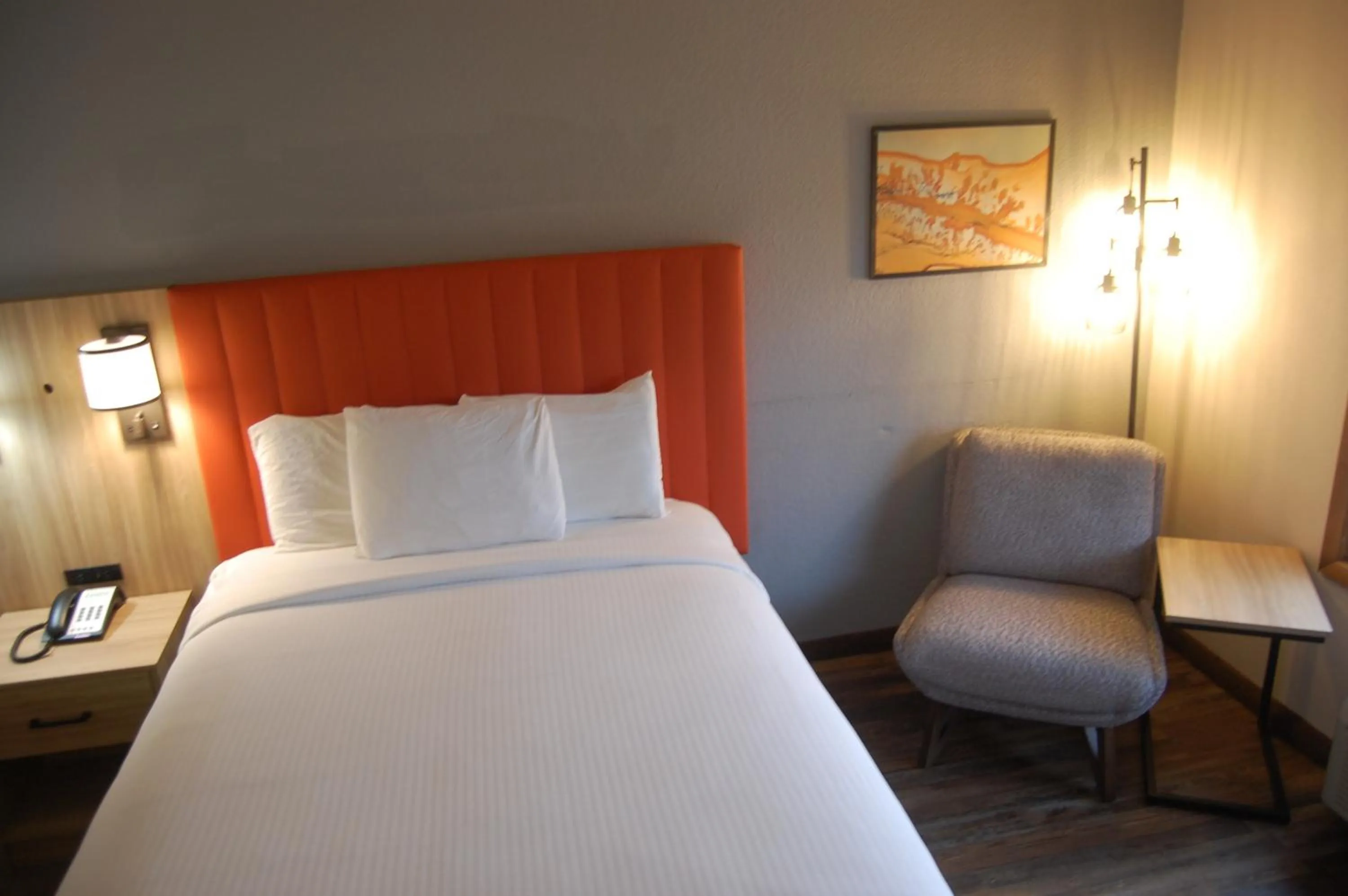 Bed in Vacation Lodge