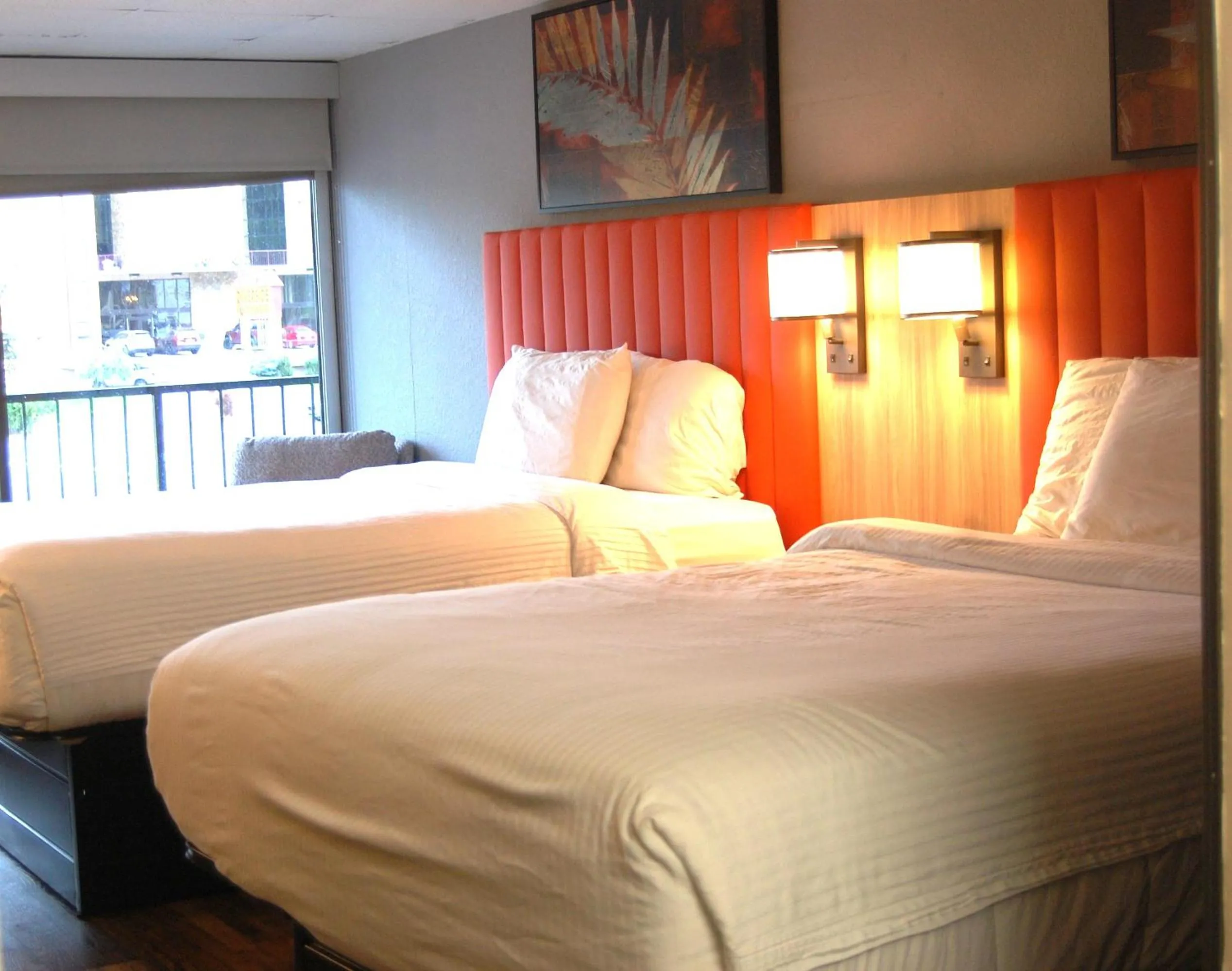 Bed in Vacation Lodge