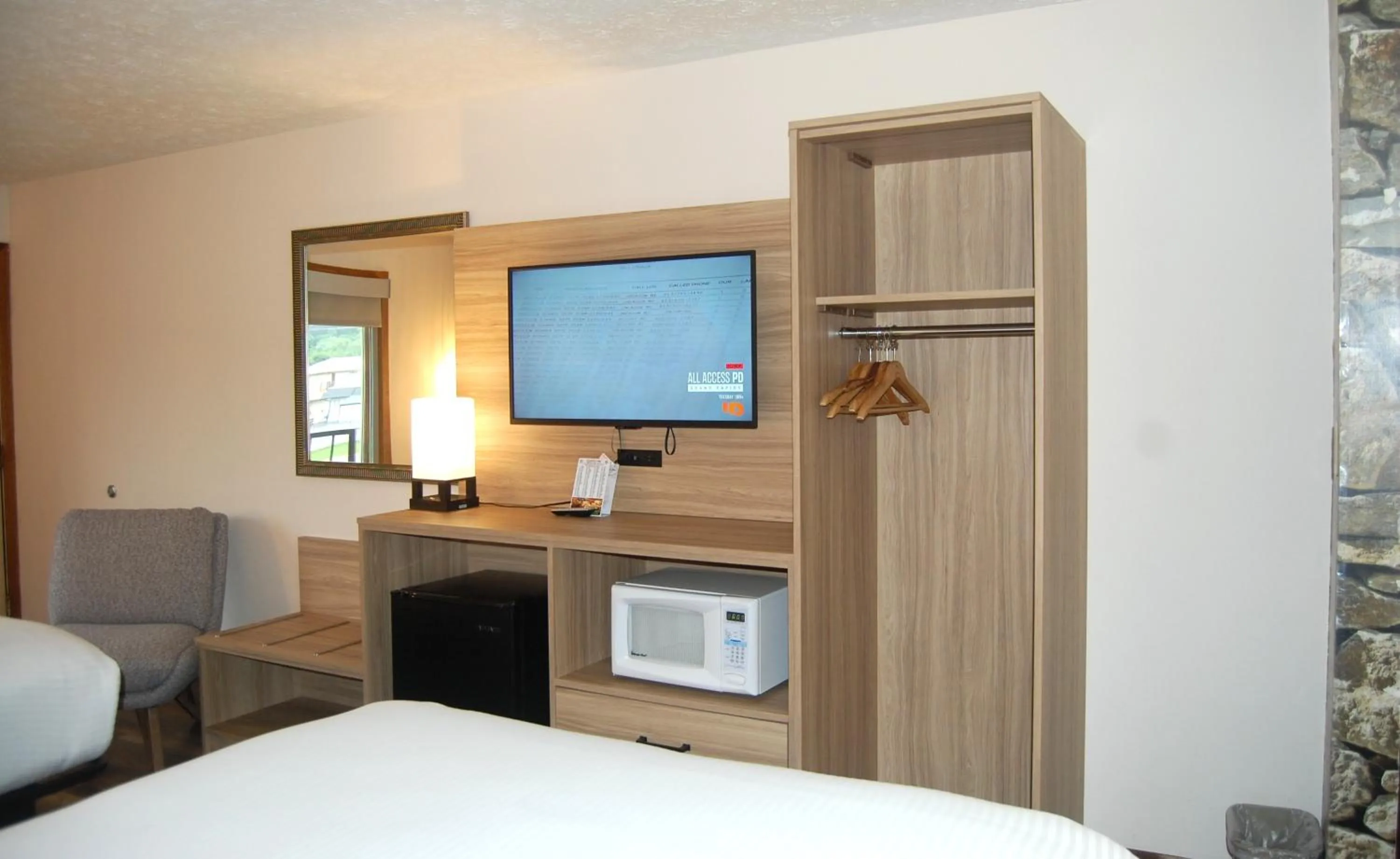 Bed in Vacation Lodge