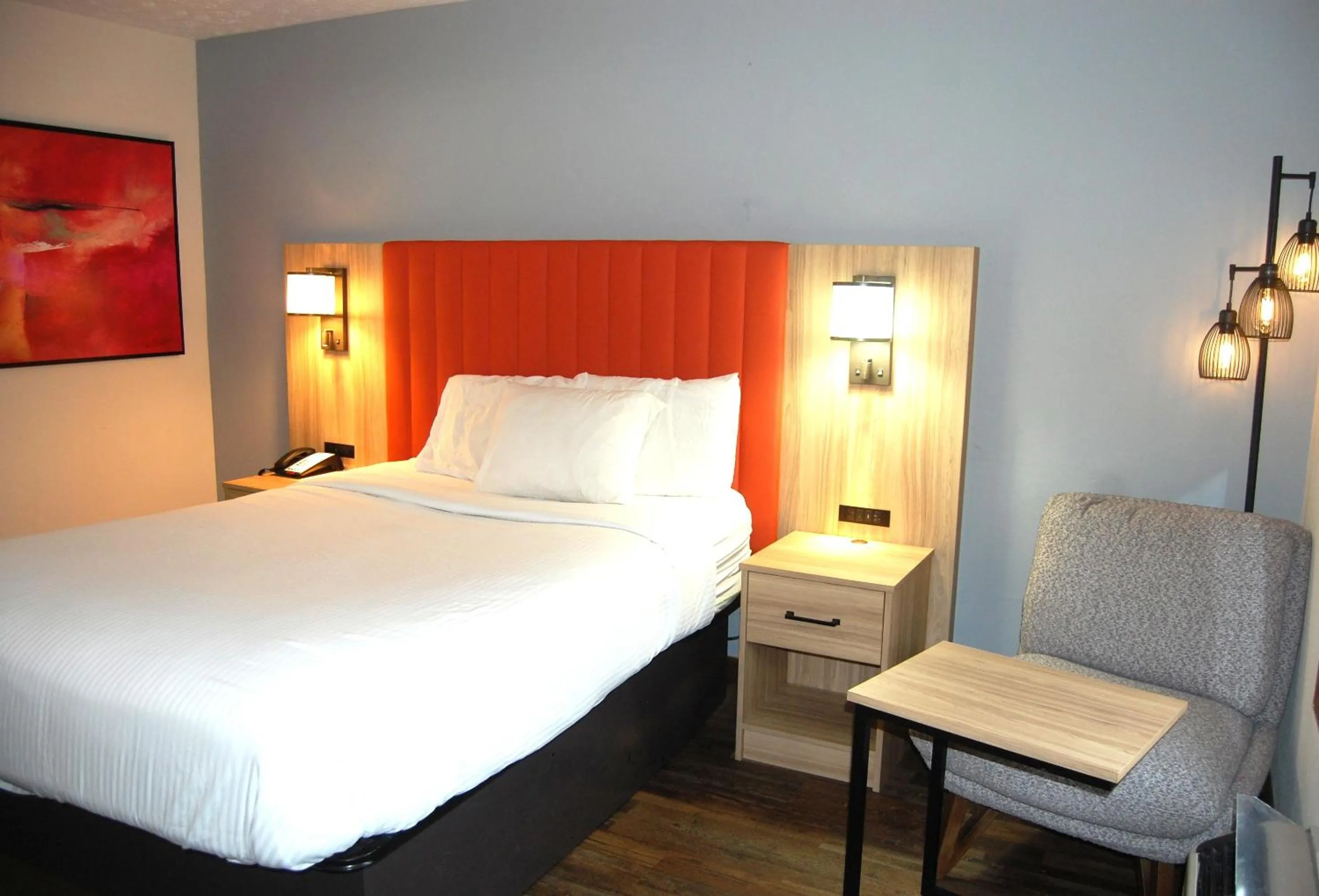 Bed in Vacation Lodge