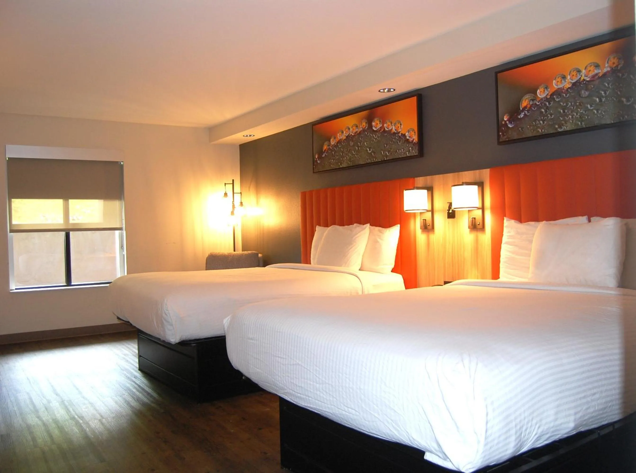 Bed in Vacation Lodge