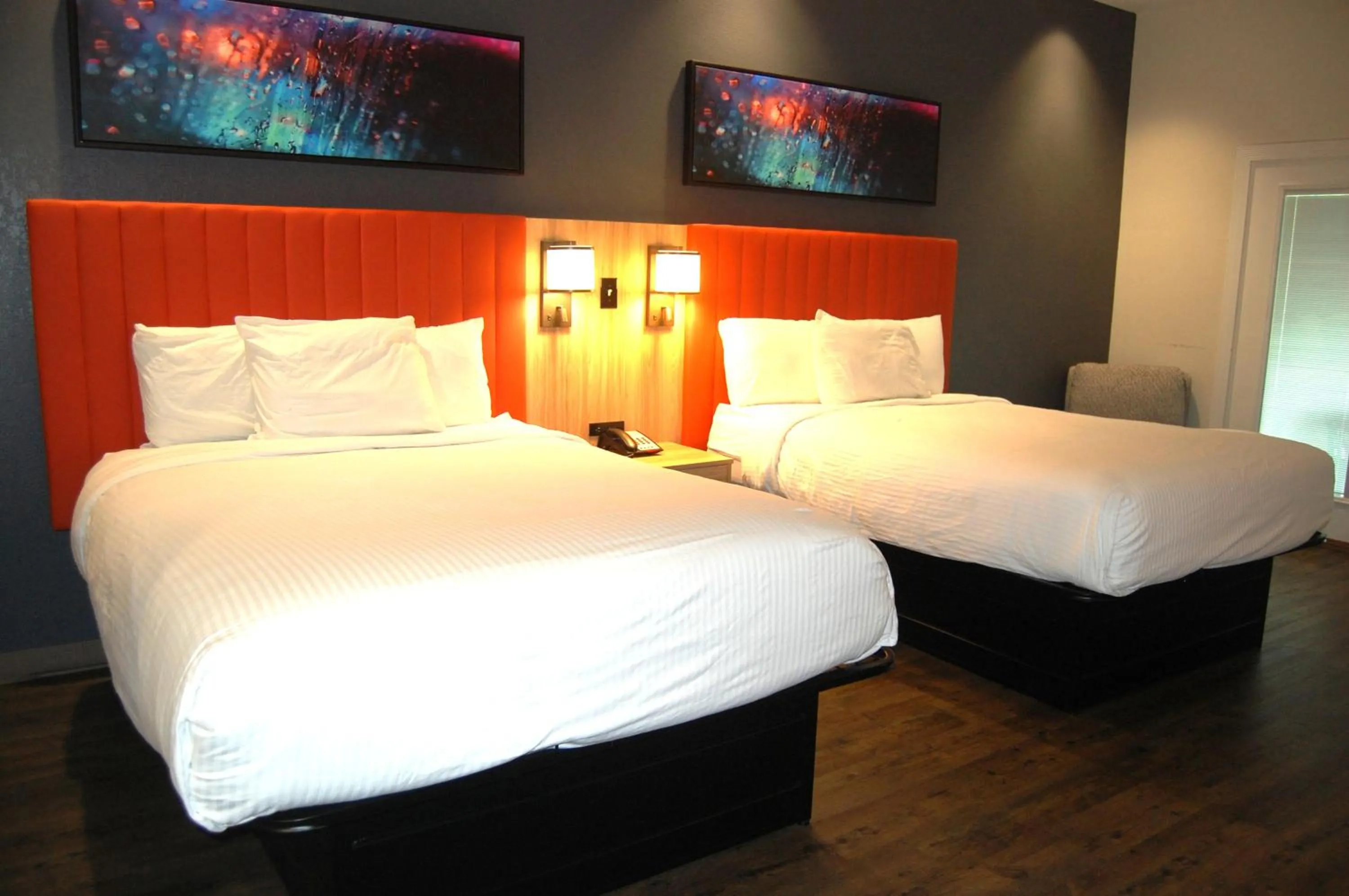 Bed in Vacation Lodge