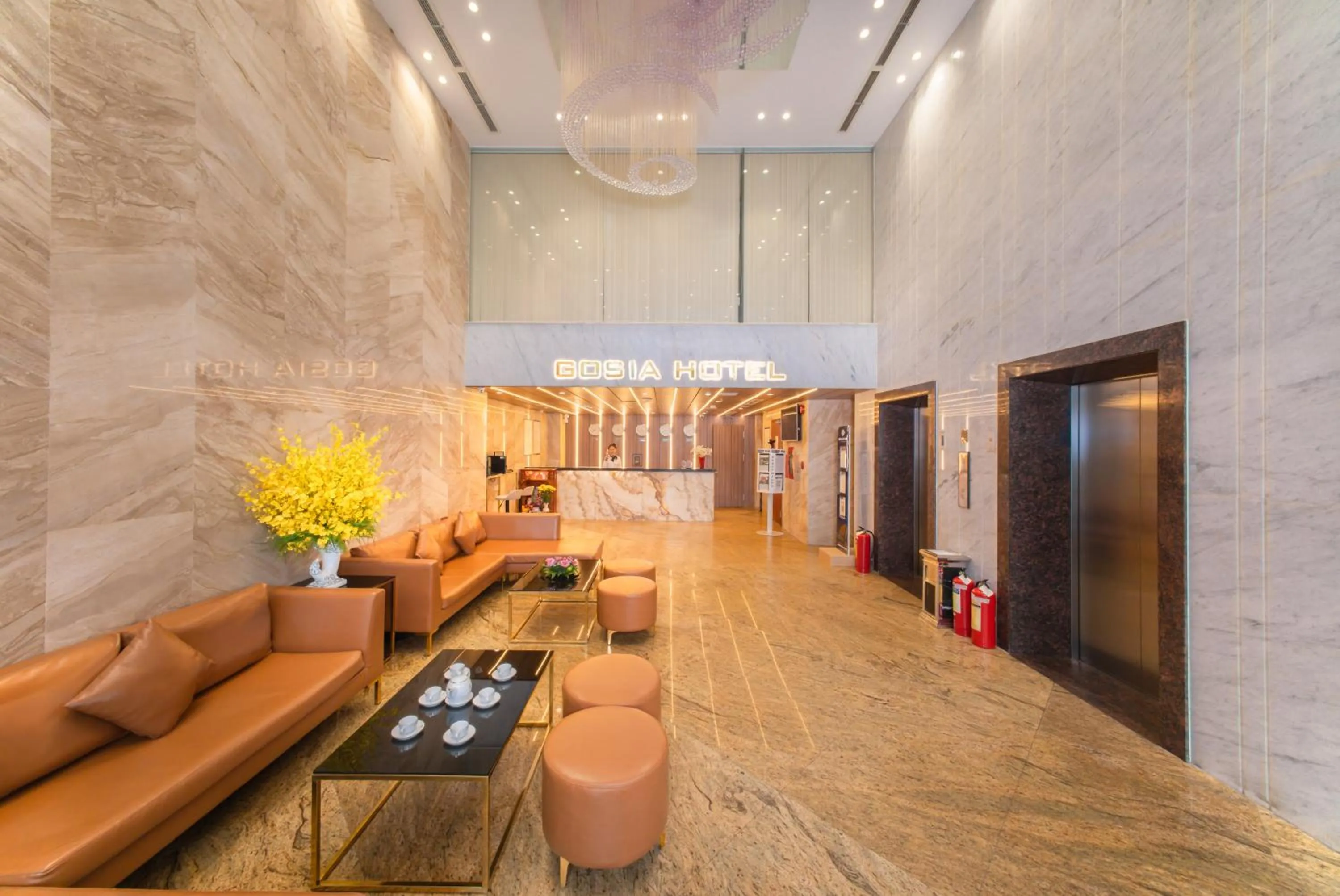 Lobby or reception in Gosia Hotel