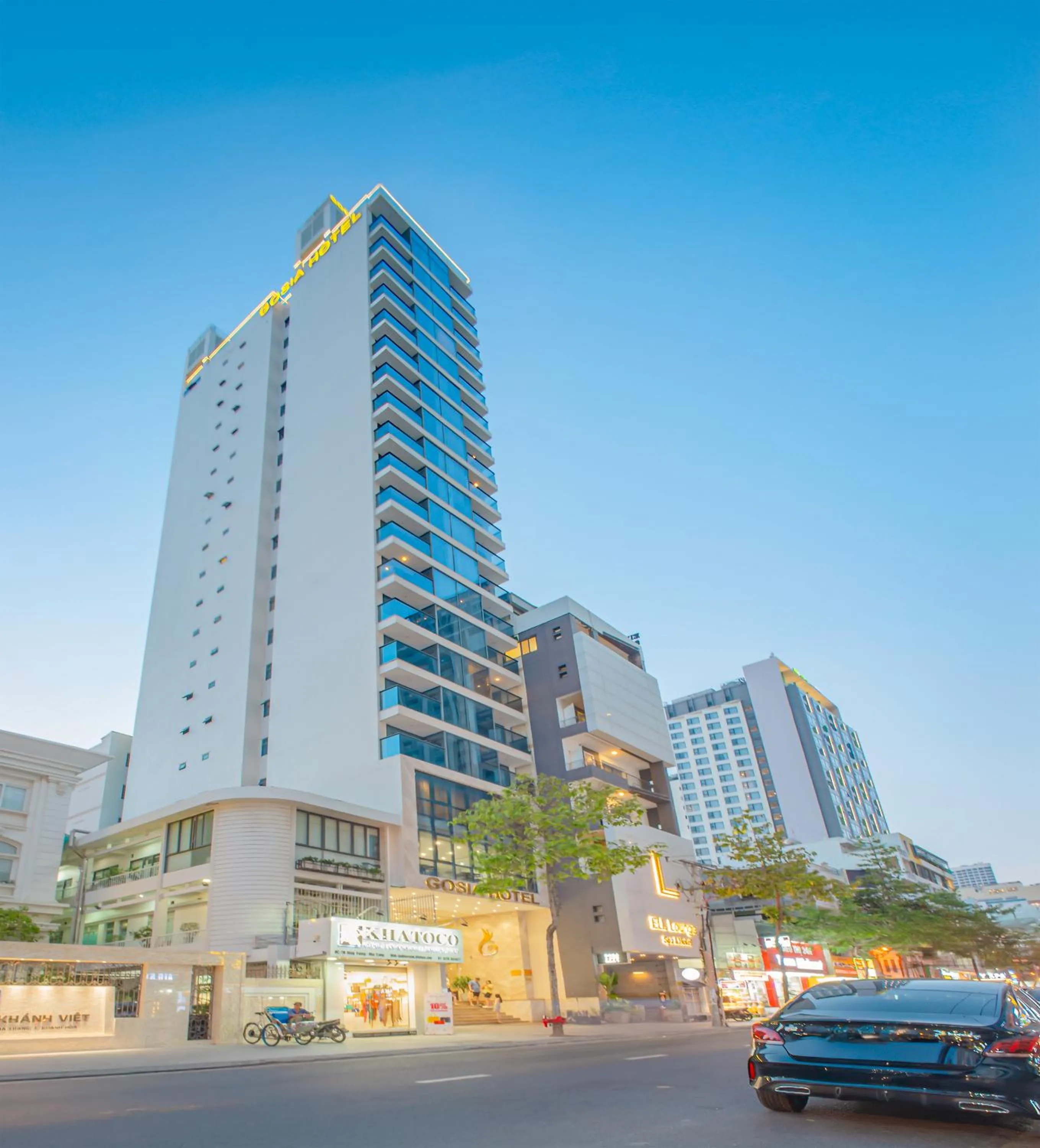 Property building in Gosia Hotel