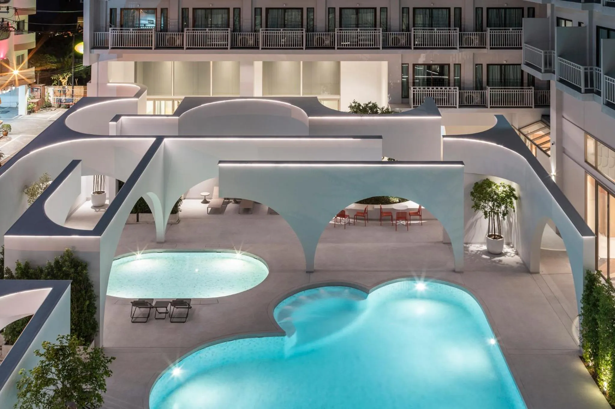 Pool view in Terra Nara