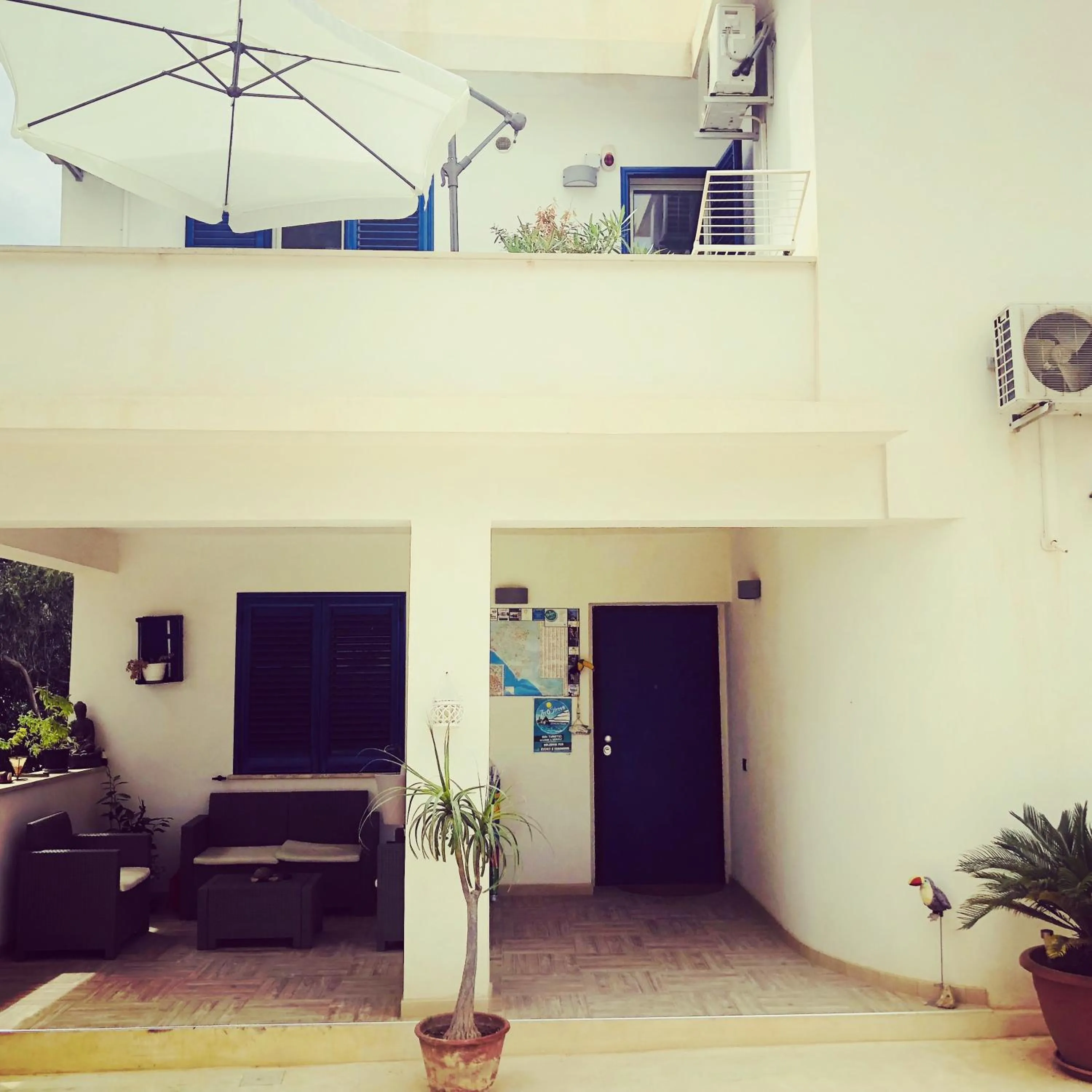 Patio in Locazione Turistica Il Tucano