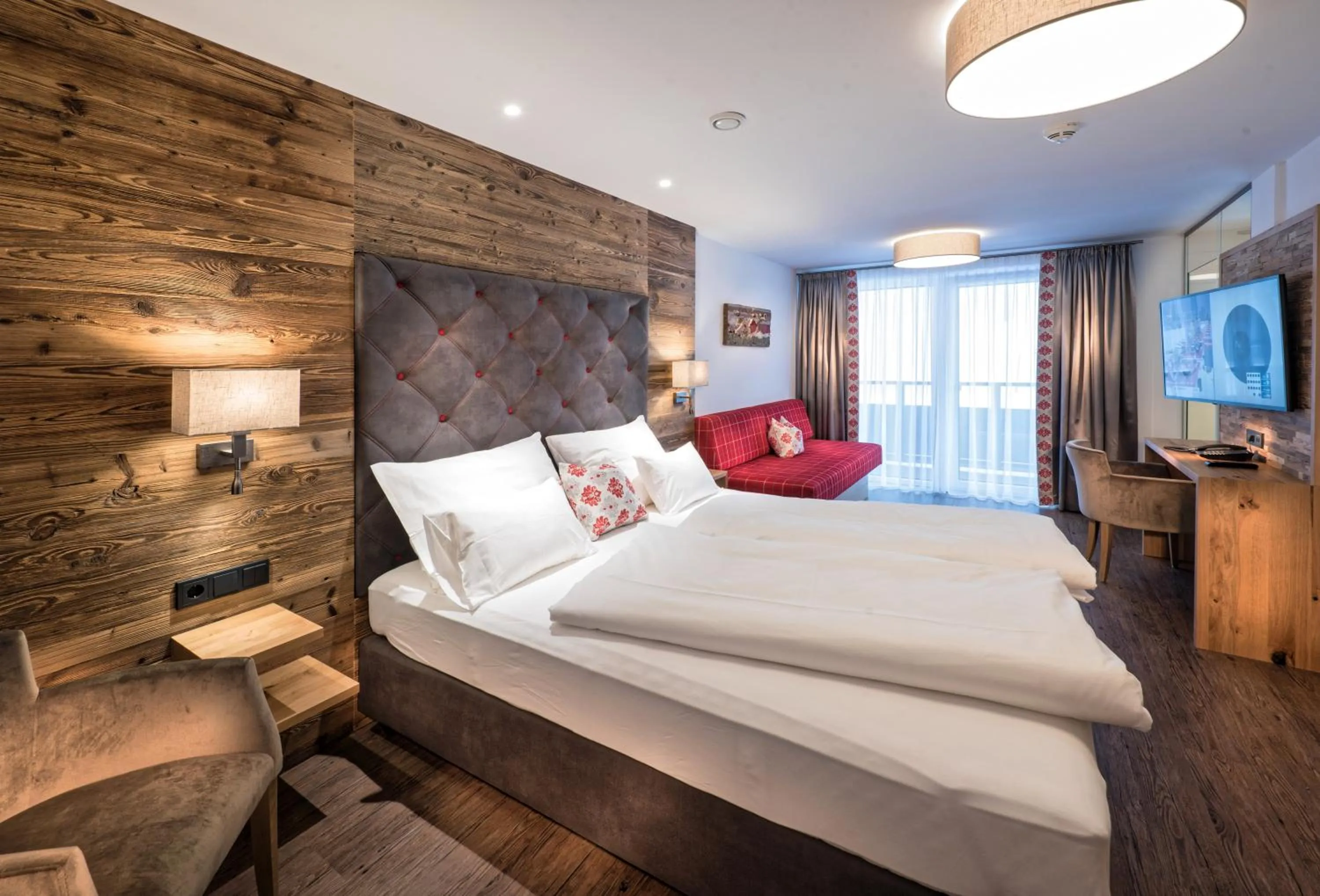 Bed in Hotel Eldorado