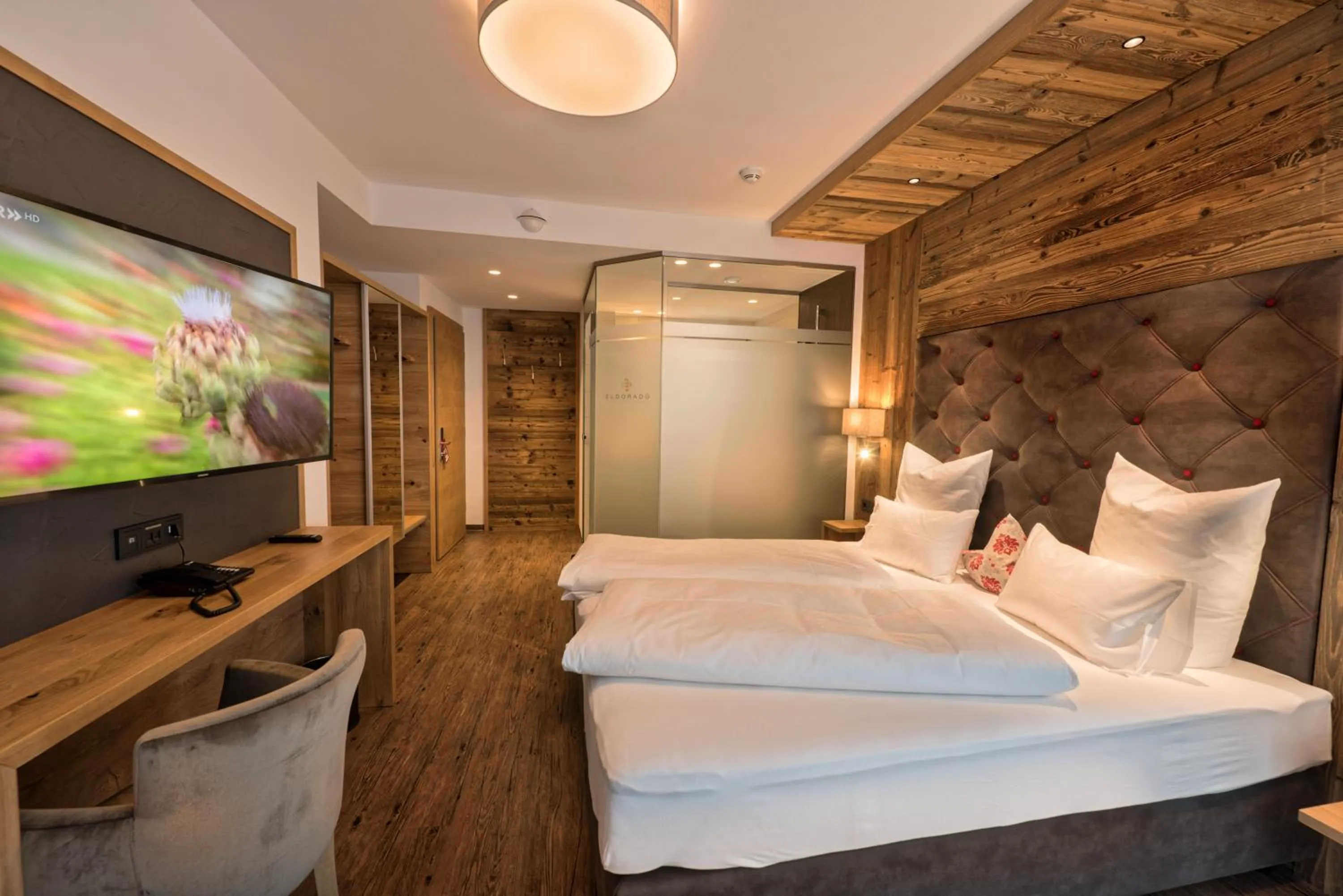 Bed in Hotel Eldorado