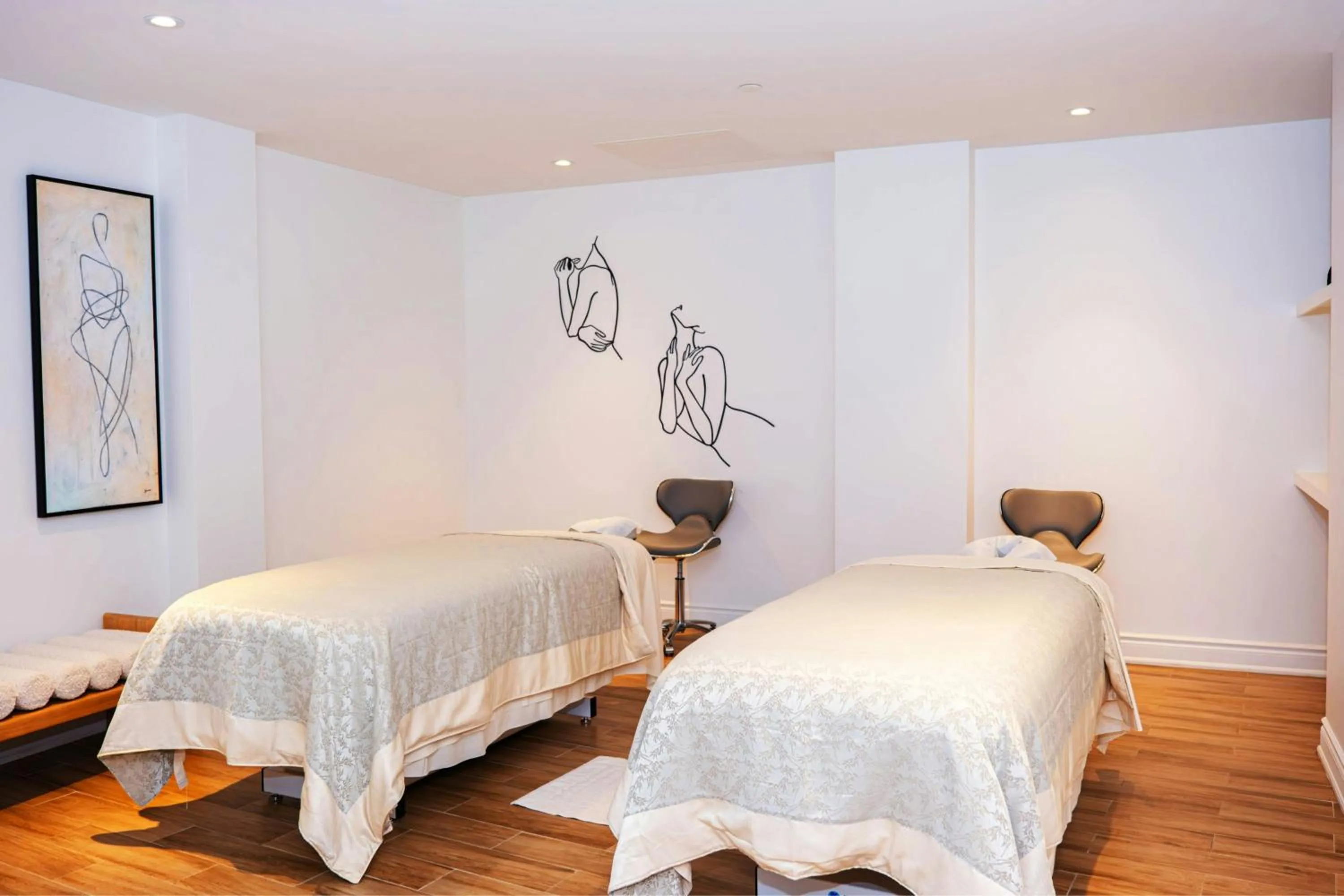 Spa and wellness centre/facilities, Bed in St Kitts Marriott Beach Resort, Casino & Spa