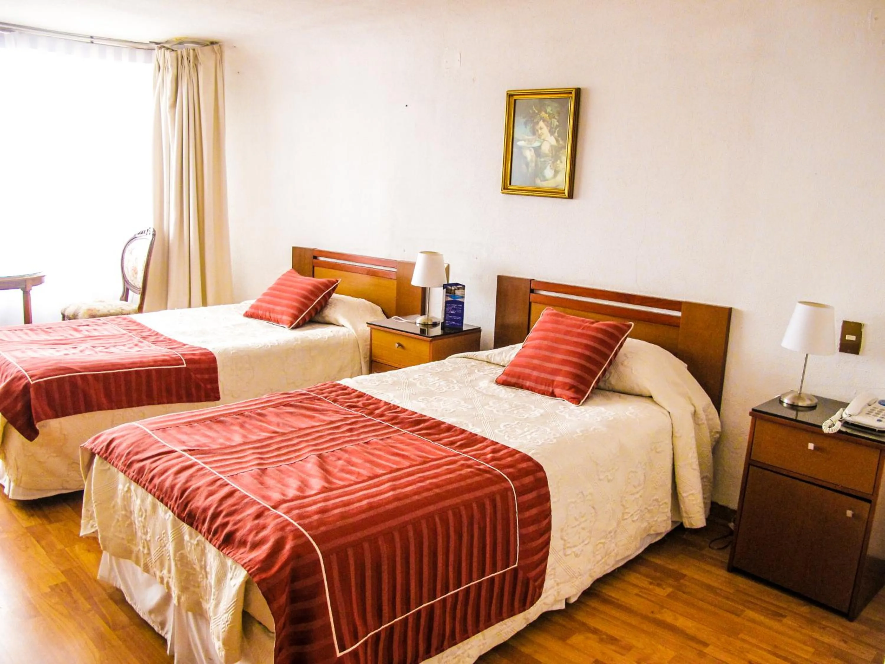 Bed in Hotel Montecarlo Viña del Mar