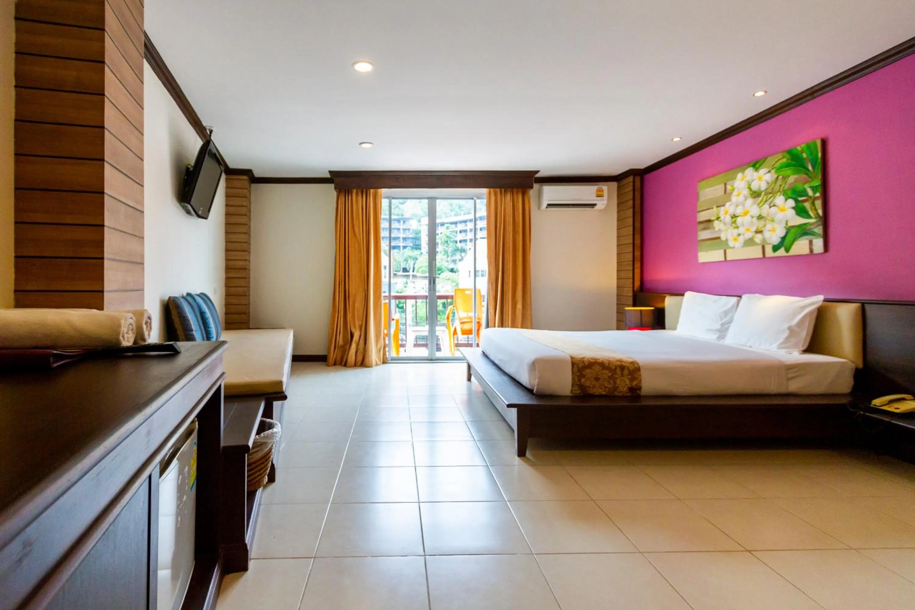 Triple Room with City View in The Haleeva Aonang