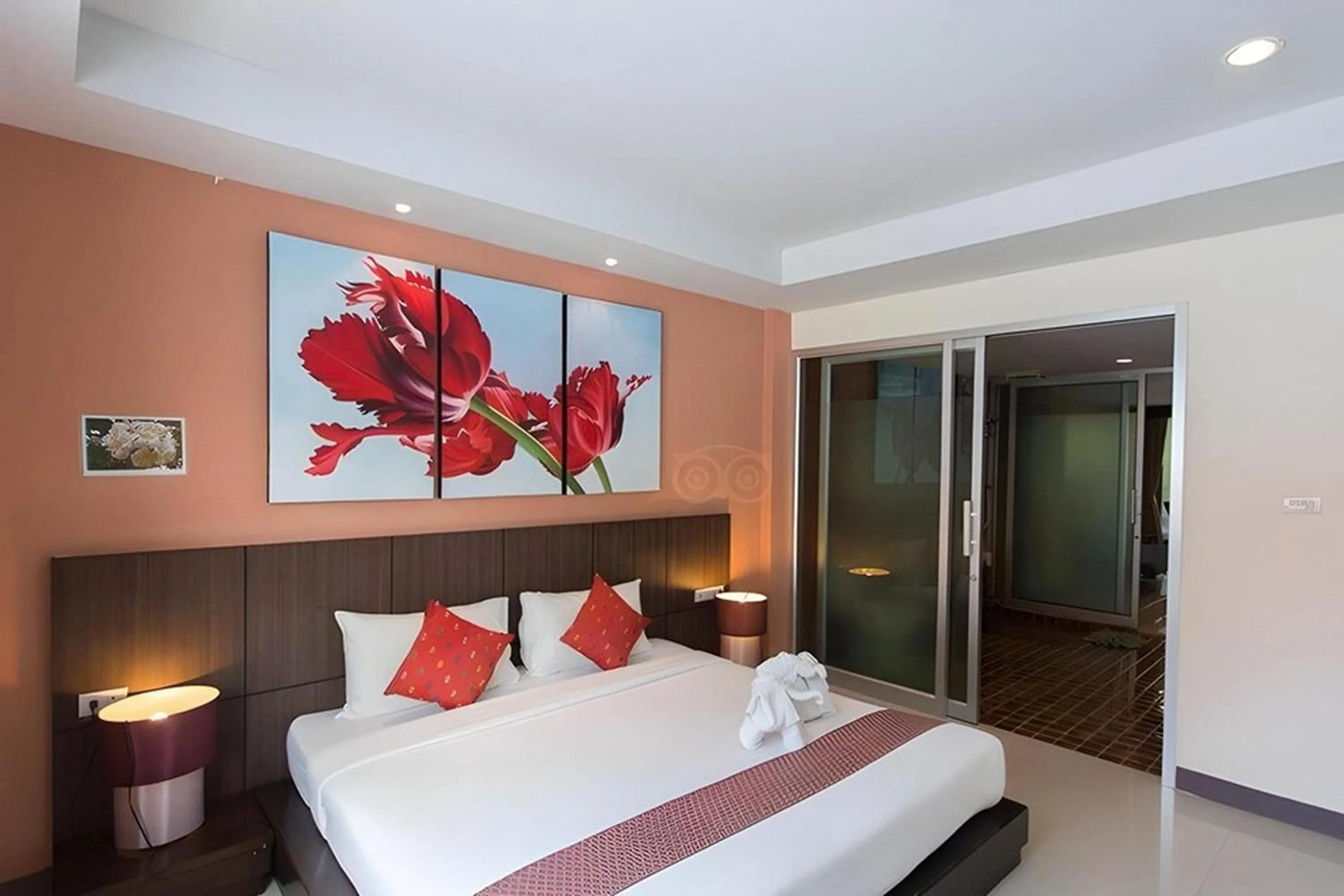 Bedroom, Bed in The Haleeva Aonang