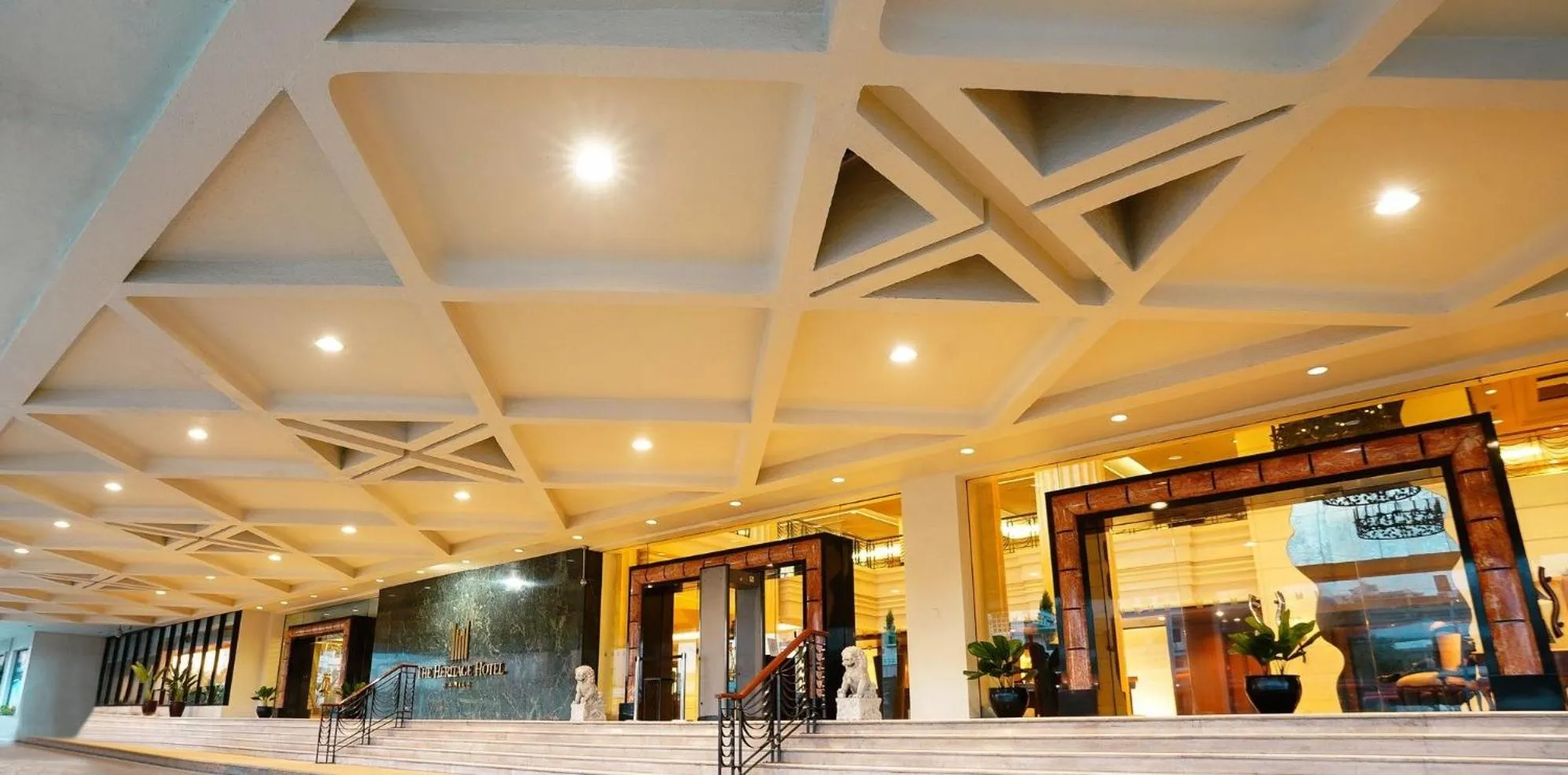 Property building in The Heritage Hotel Manila