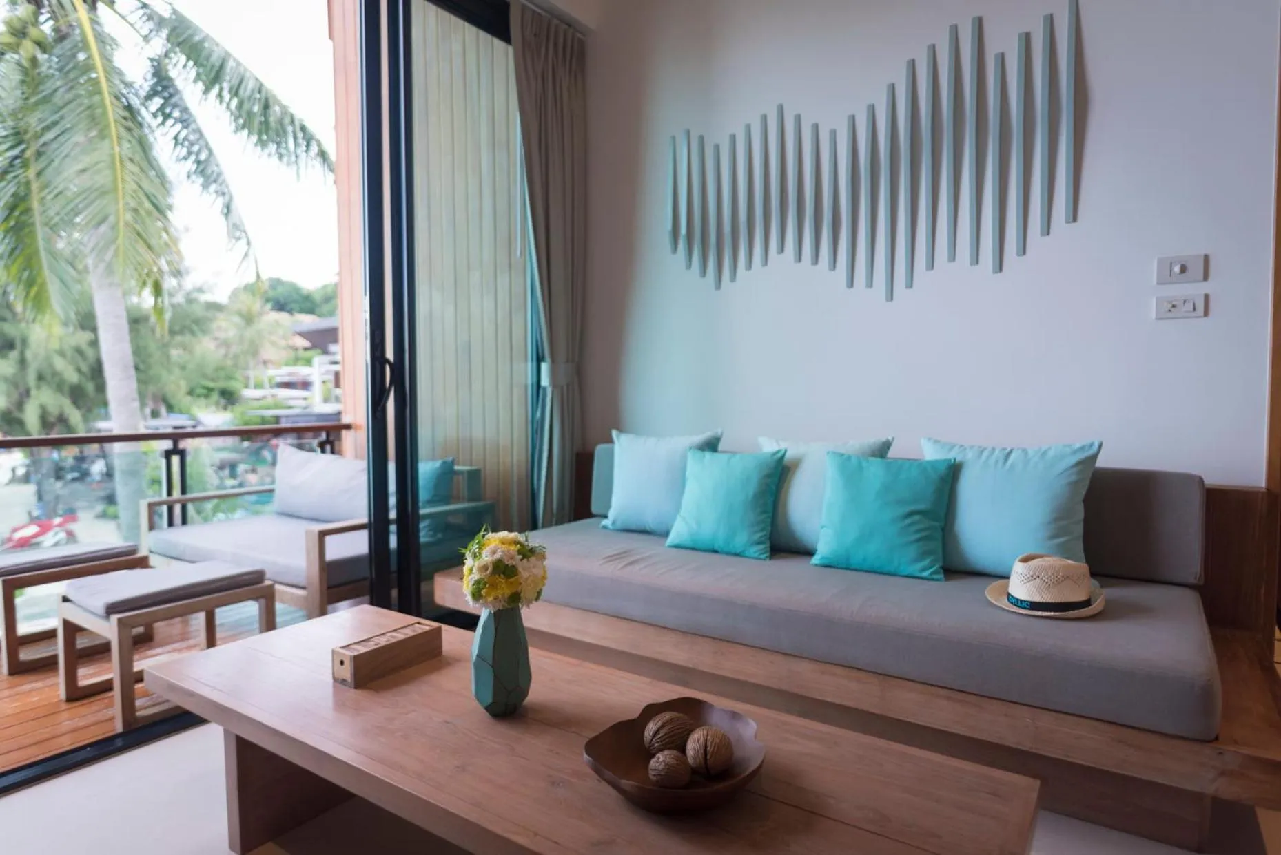 Living room in Idyllic Concept Resort