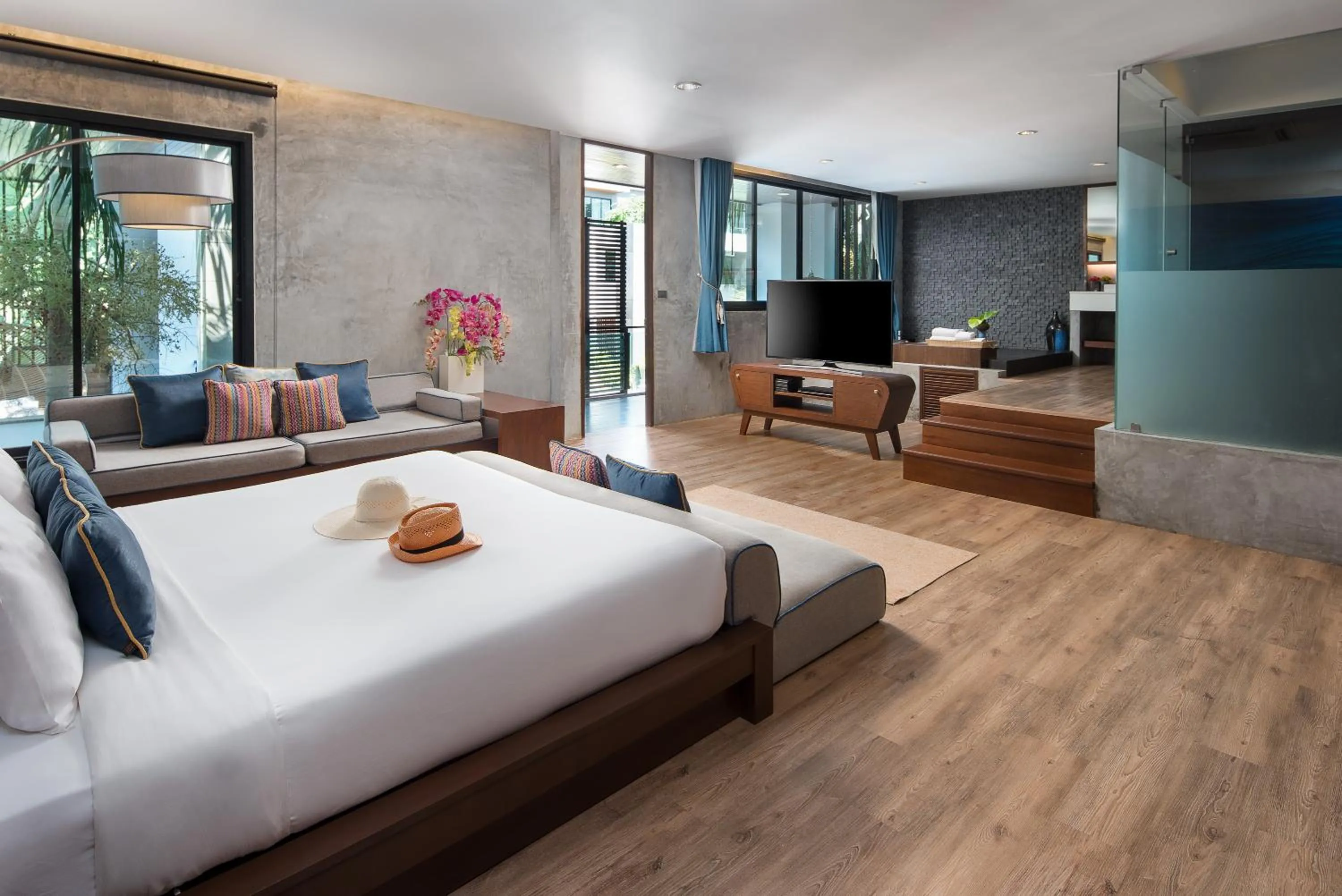 Bedroom in Idyllic Concept Resort