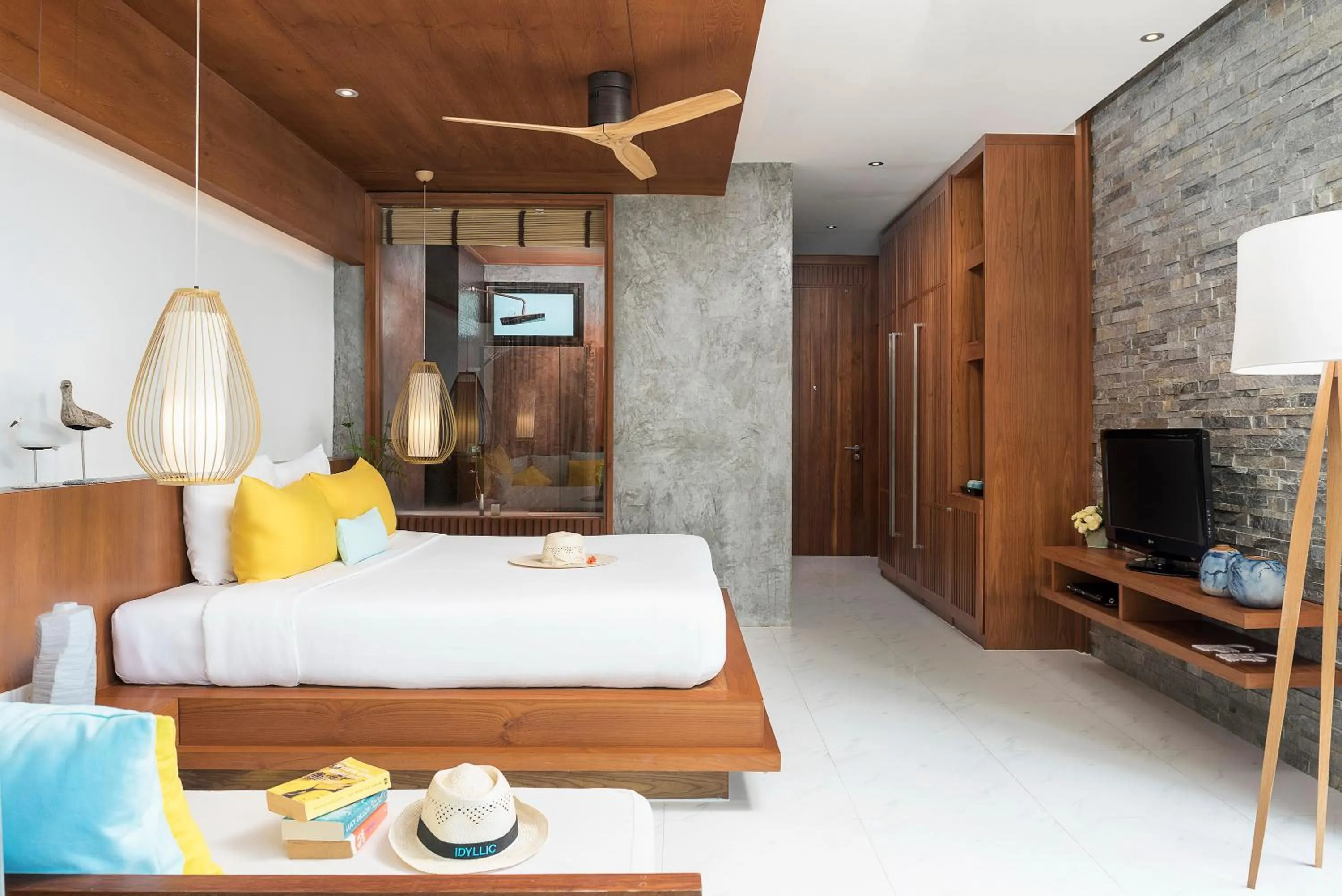 Bedroom, Bed in Idyllic Concept Resort