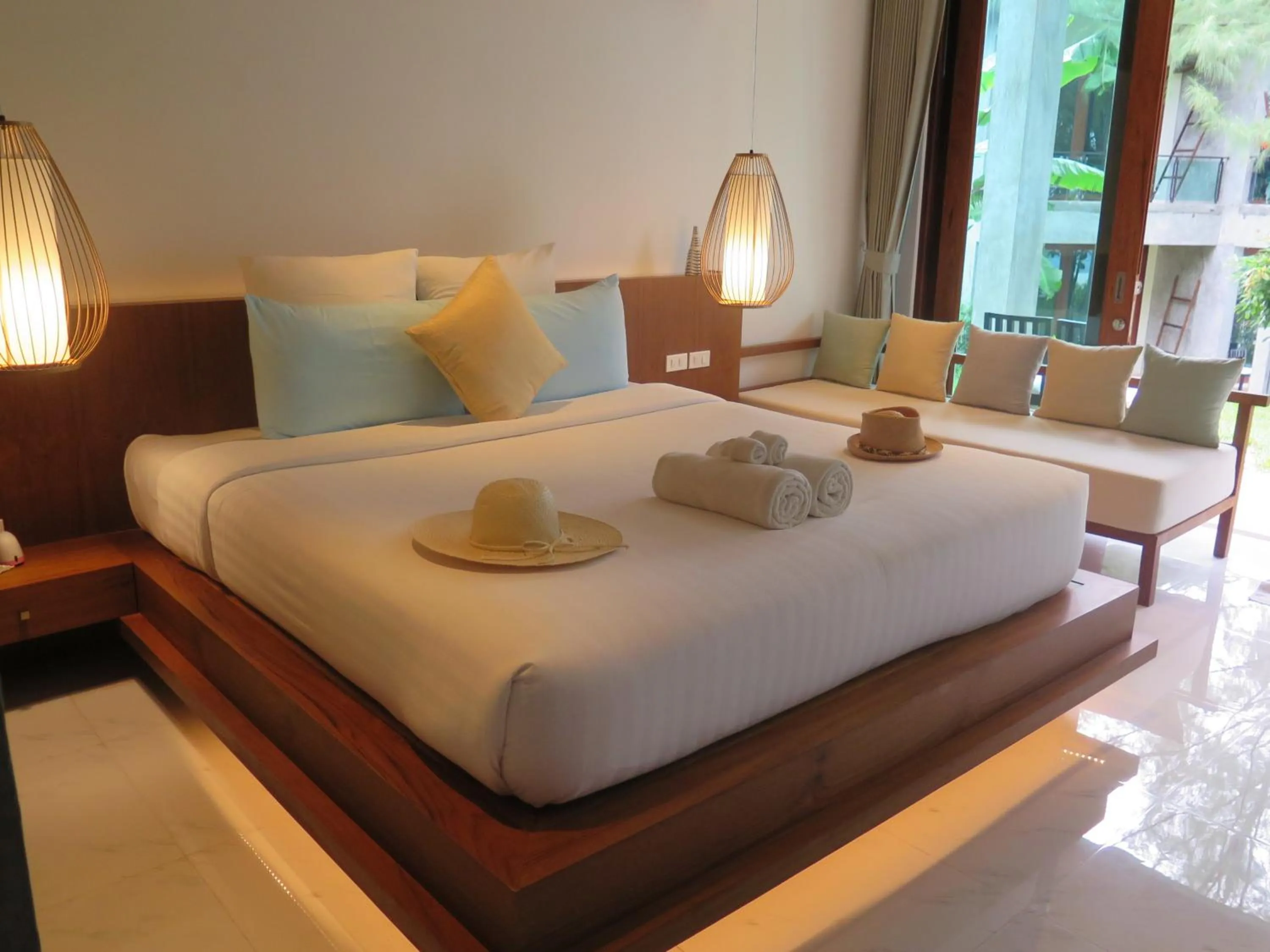 Bedroom, Bed in Idyllic Concept Resort