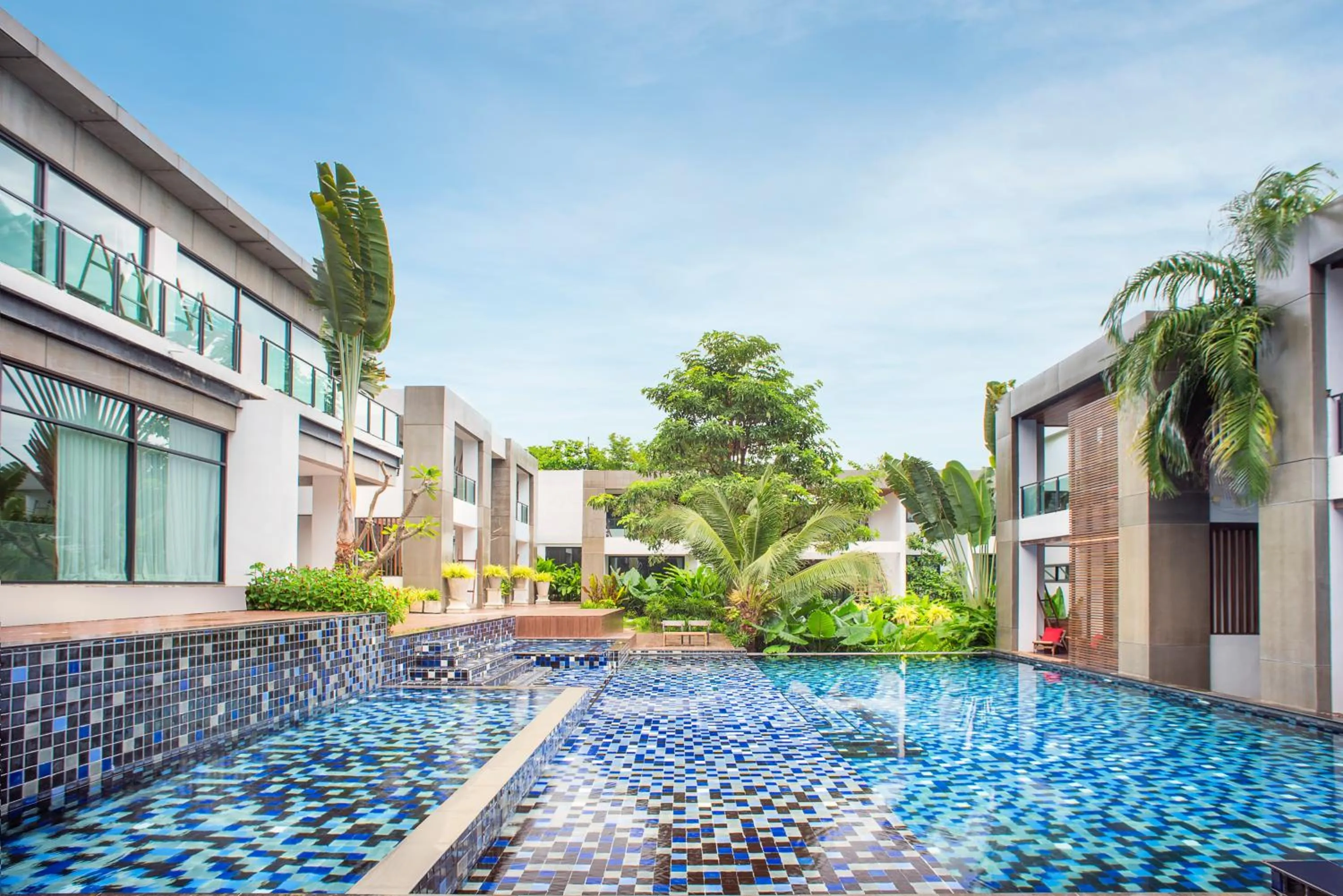 Swimming pool in Idyllic Concept Resort