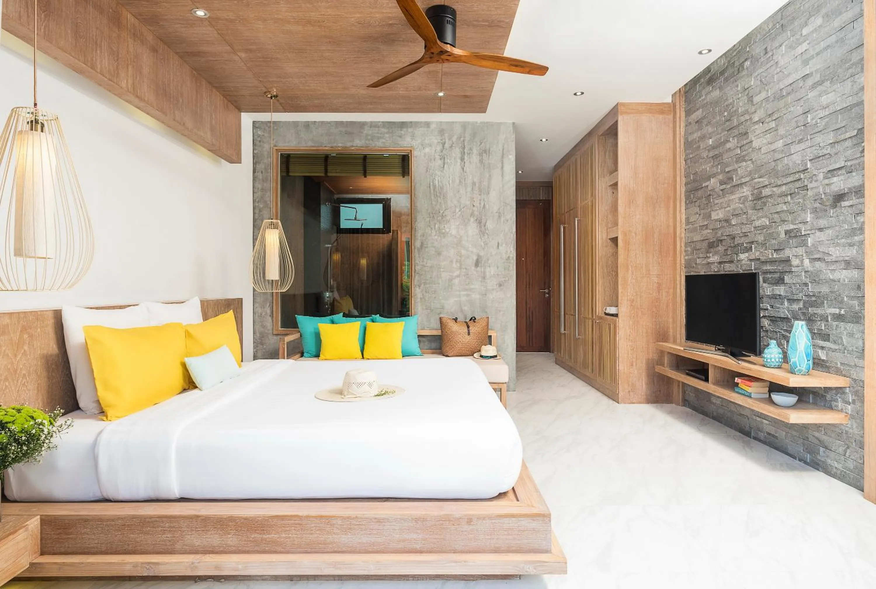 Bedroom, Bed in Idyllic Concept Resort
