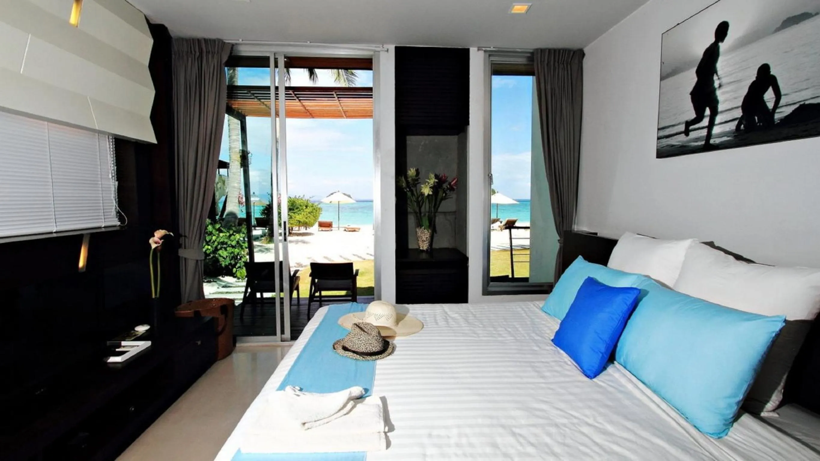 Bed in Idyllic Concept Resort