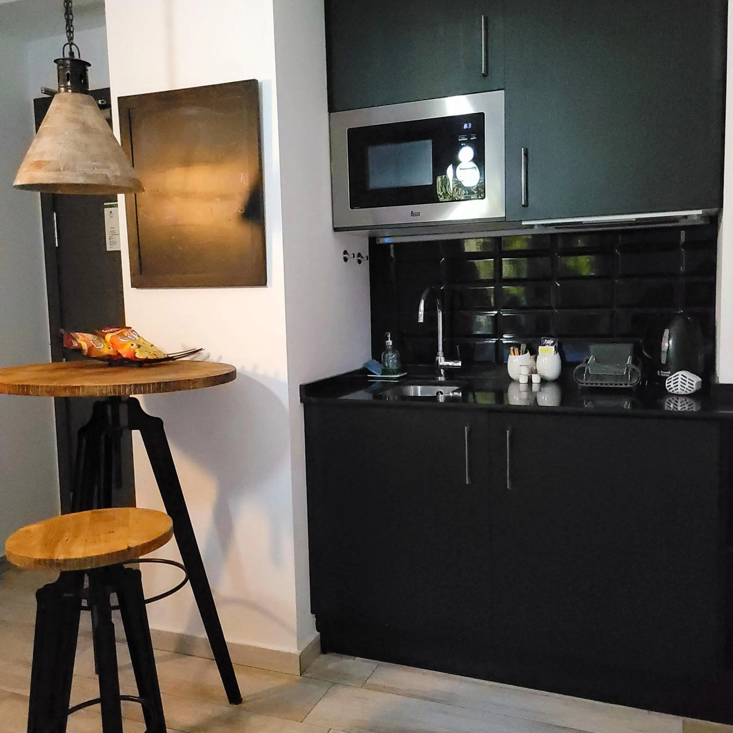 Kitchen or kitchenette in Terrace Costa Hotel