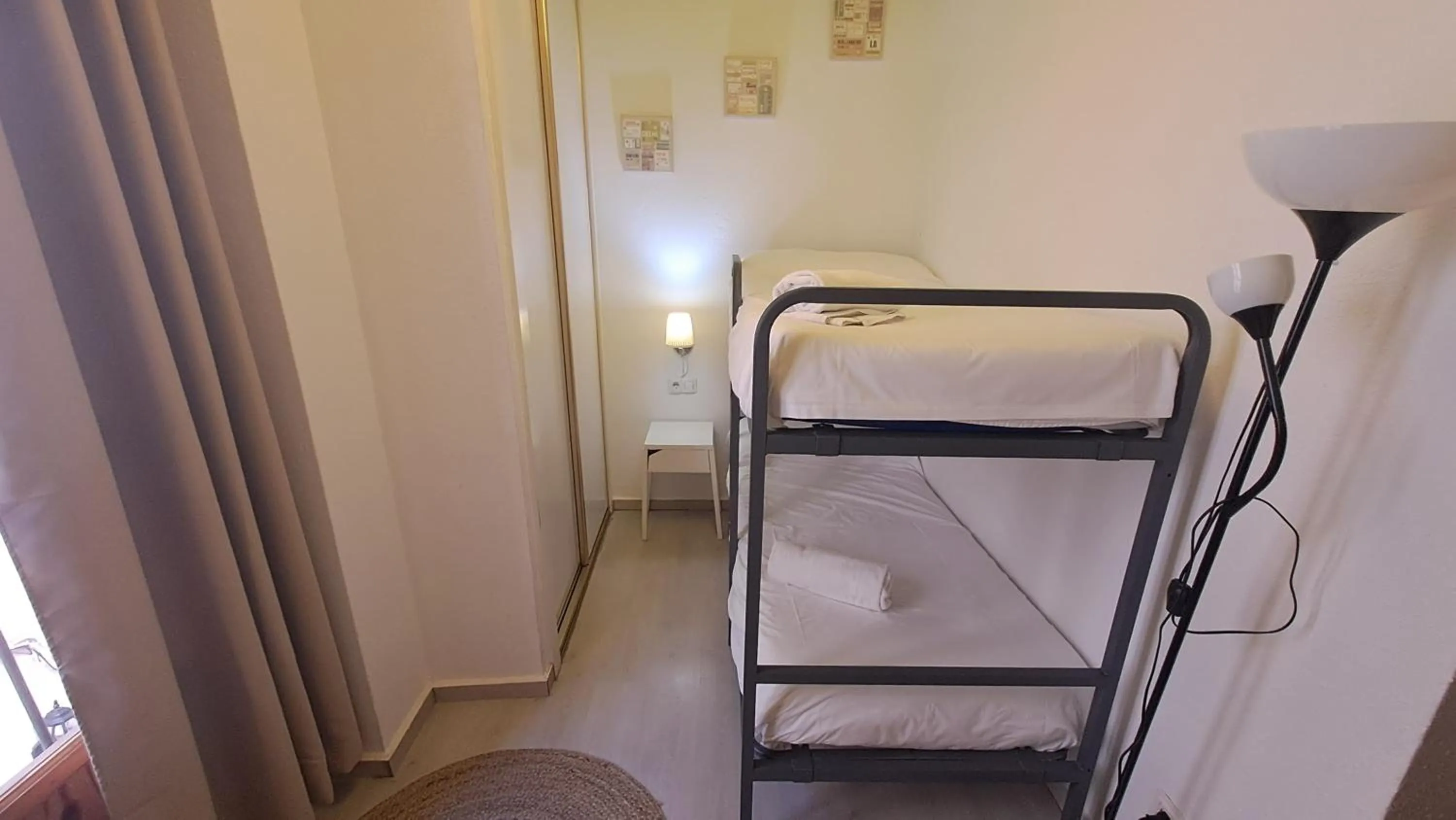 Bedroom, Bed in Nest Style Granada