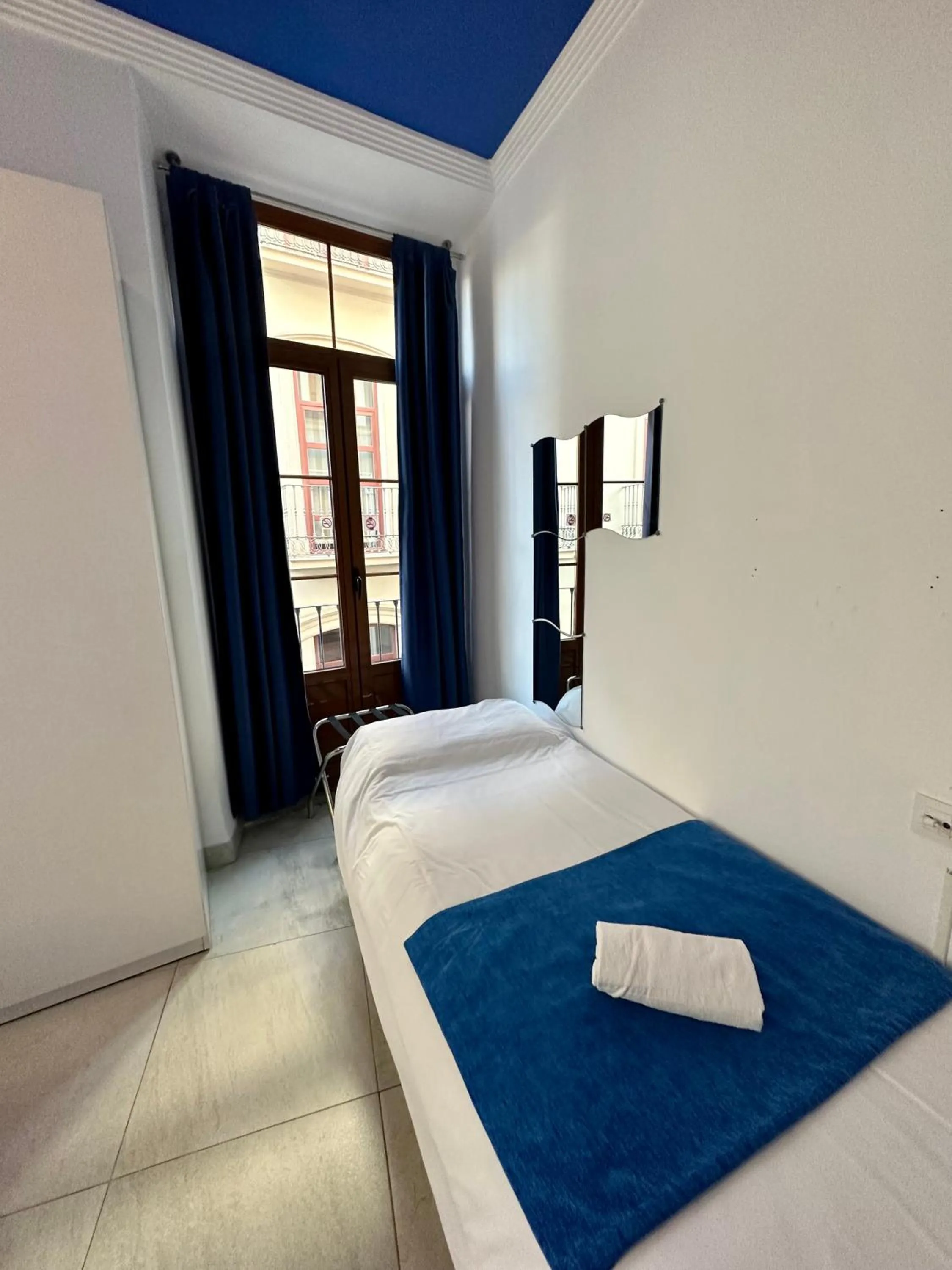 Bedroom, Bed in Nest Style Granada