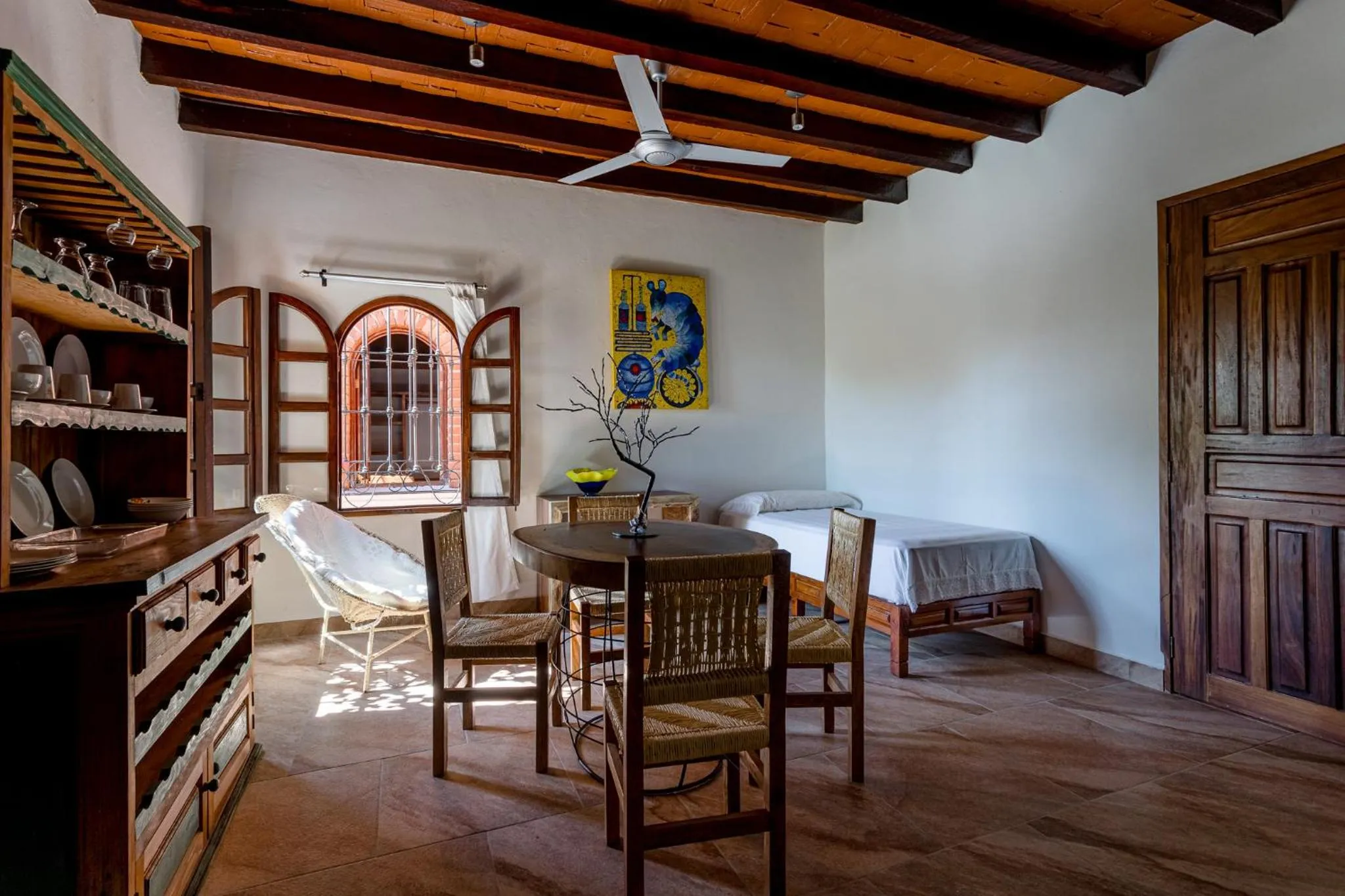 Dining area in Suites La Hacienda