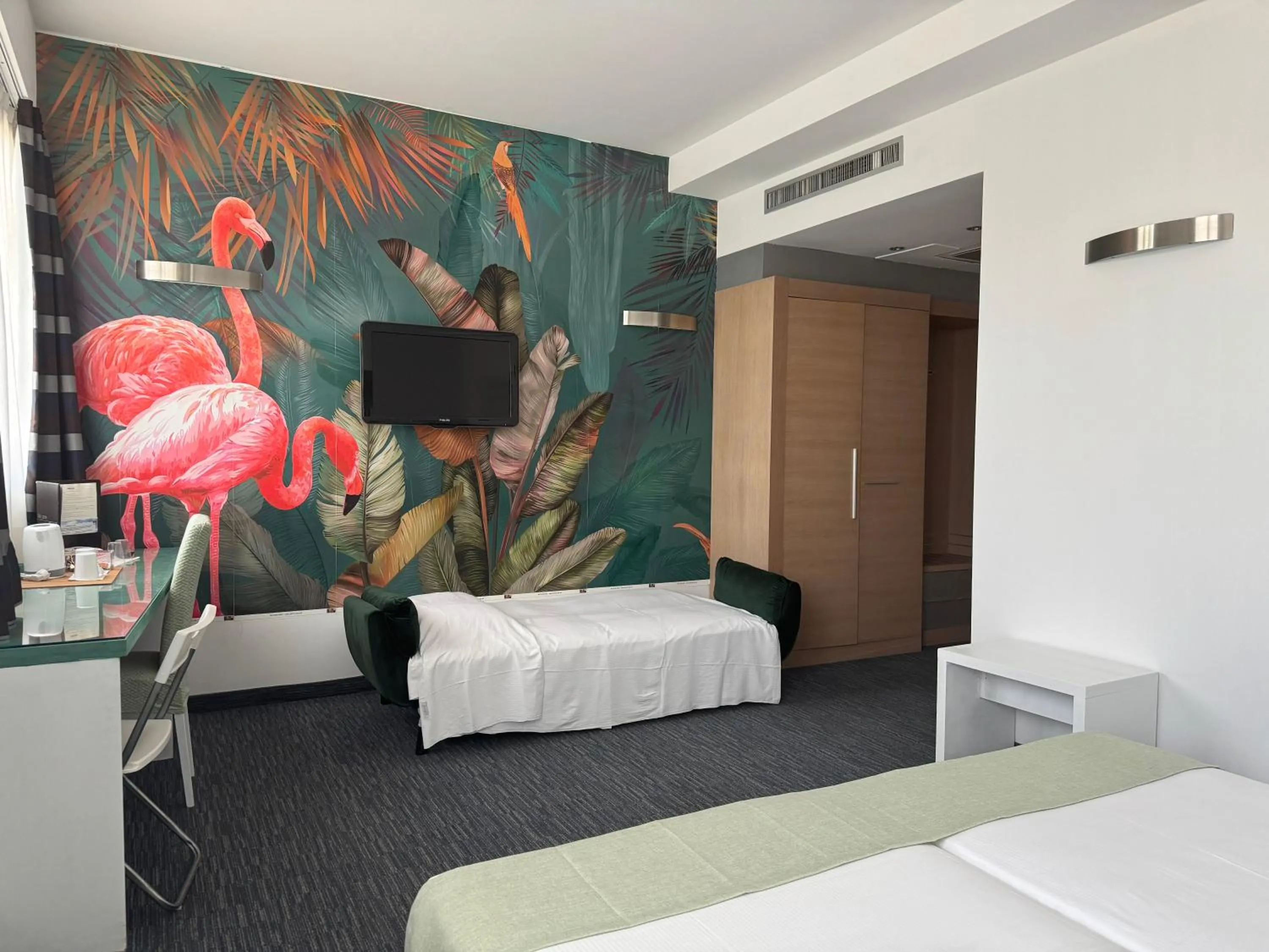 Bed in Hotel Sporting Cologno