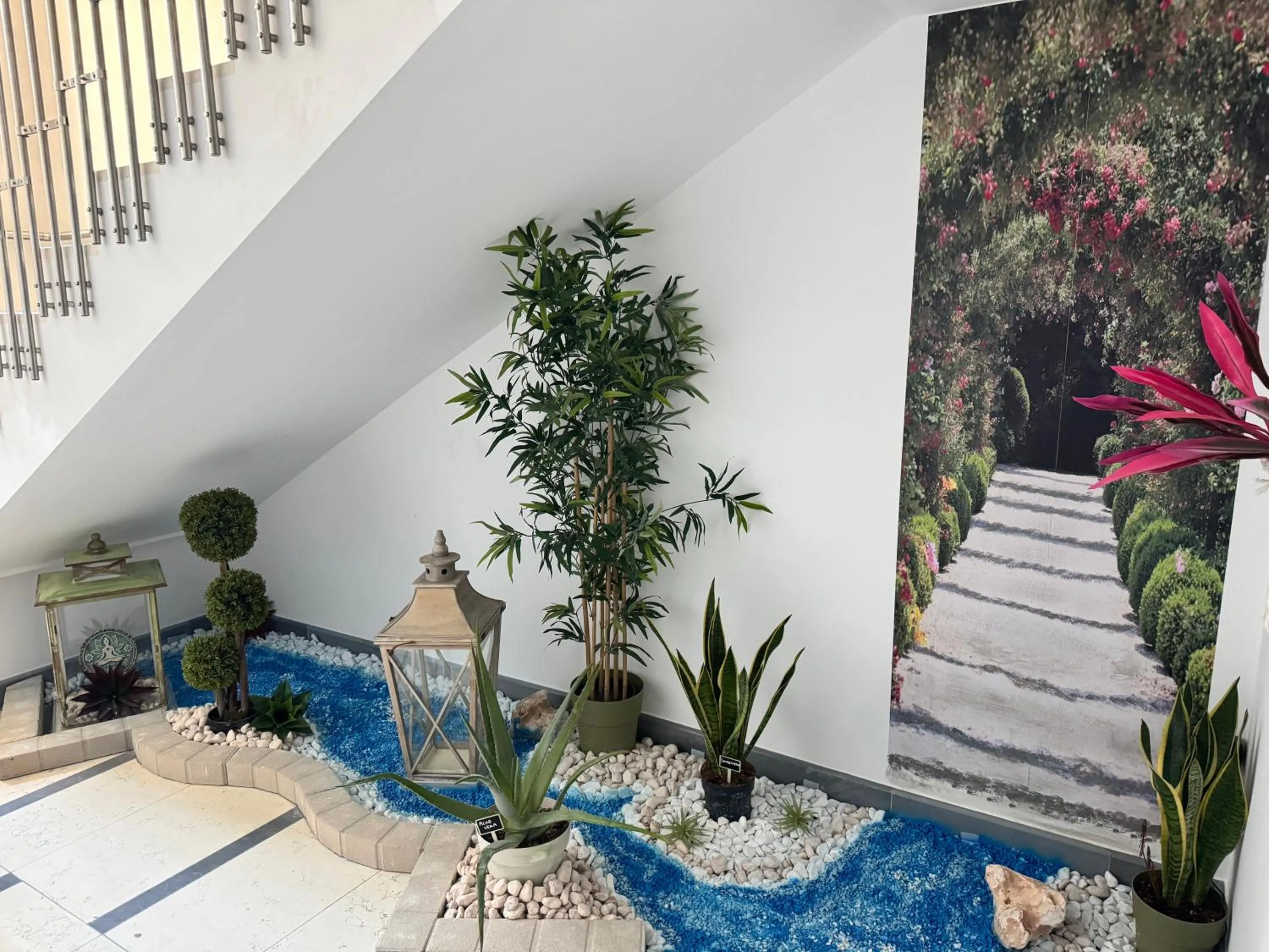 Decorative detail in Hotel Sporting Cologno