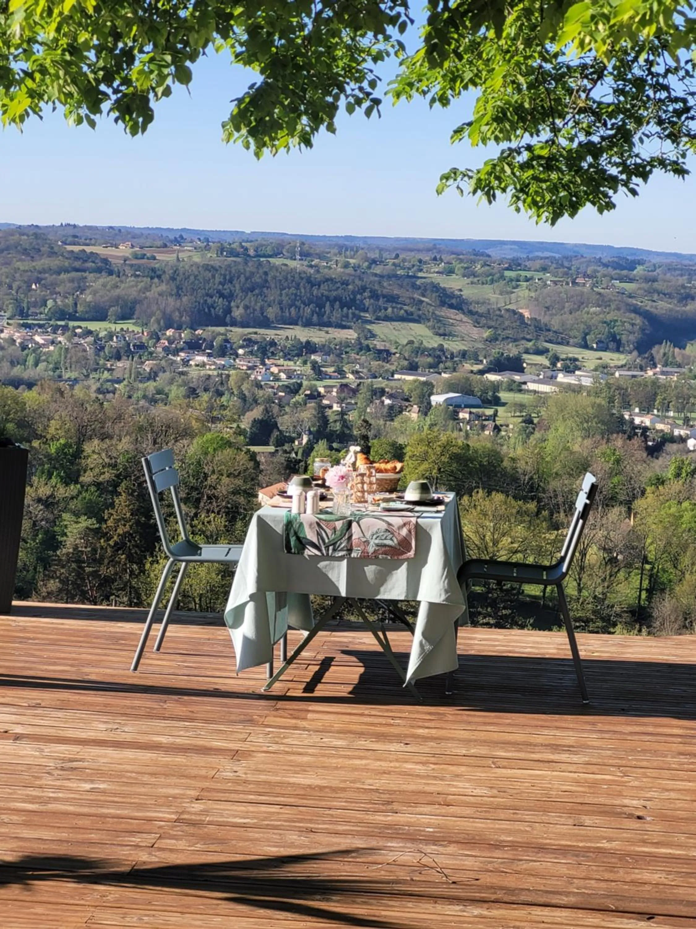 Natural landscape in le clos des etoiles B&B