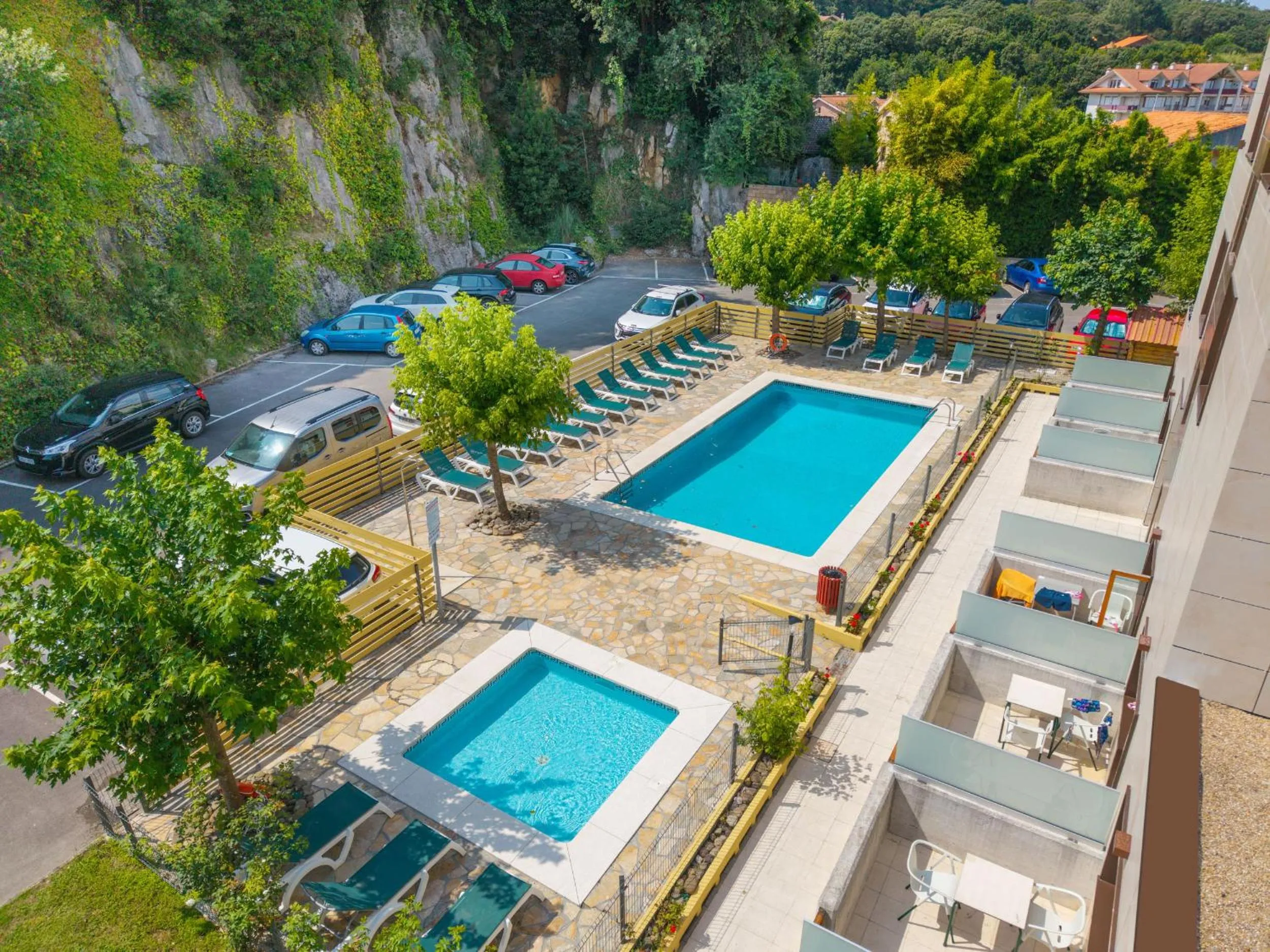 Balcony/Terrace in Hotel Los Arces