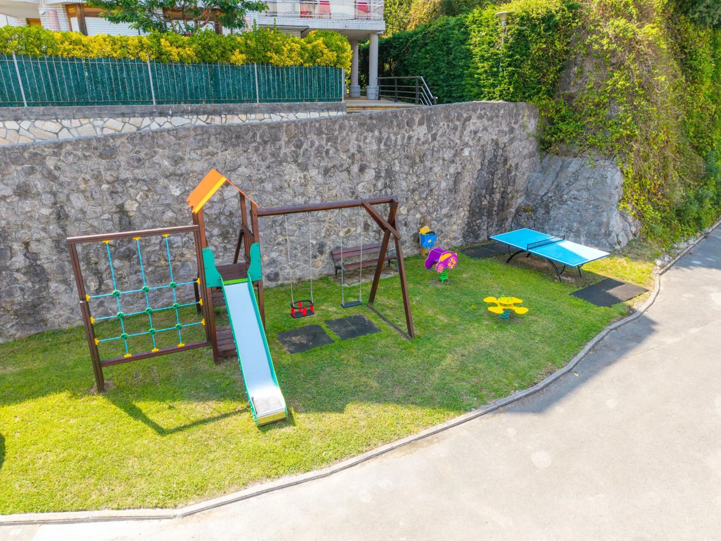 Children play ground in Hotel Los Arces