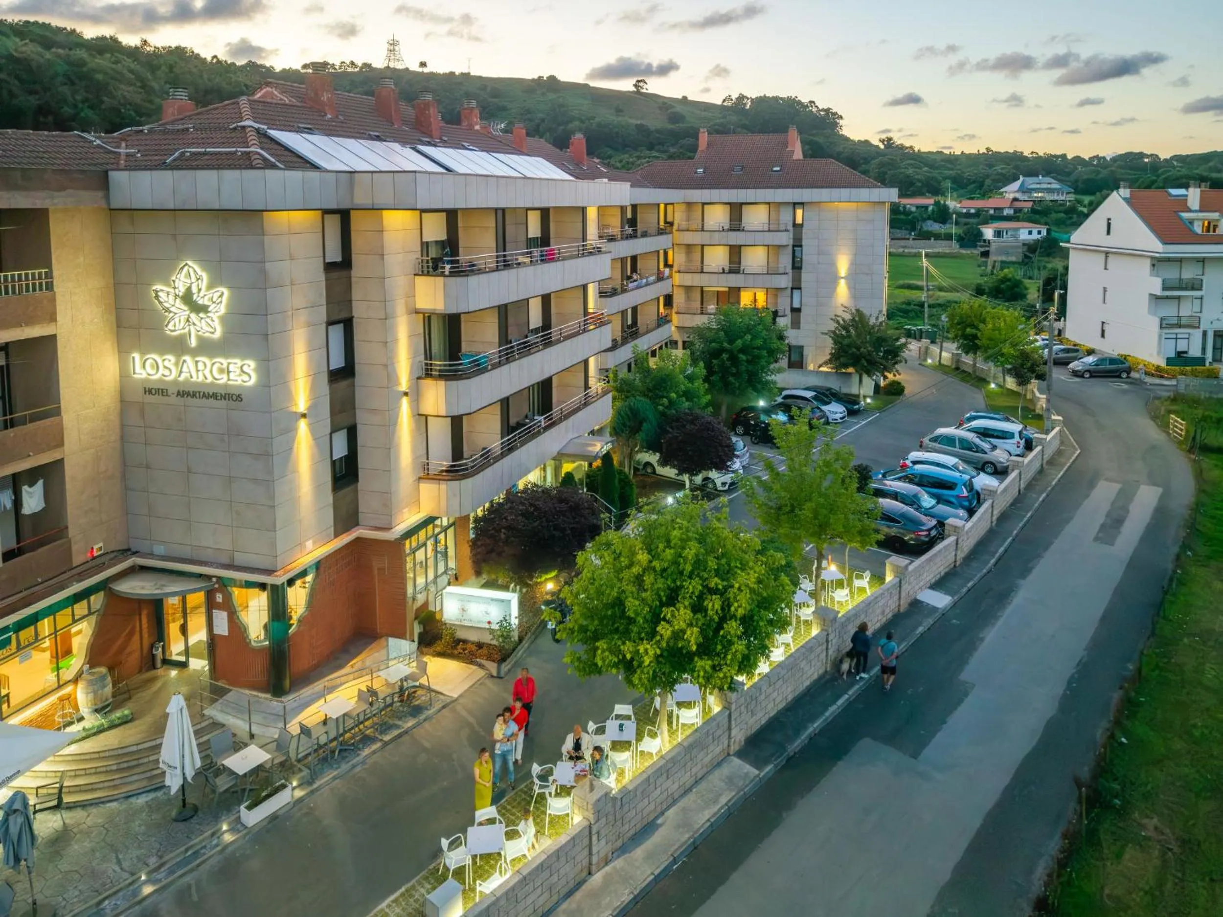 Property building in Hotel Los Arces