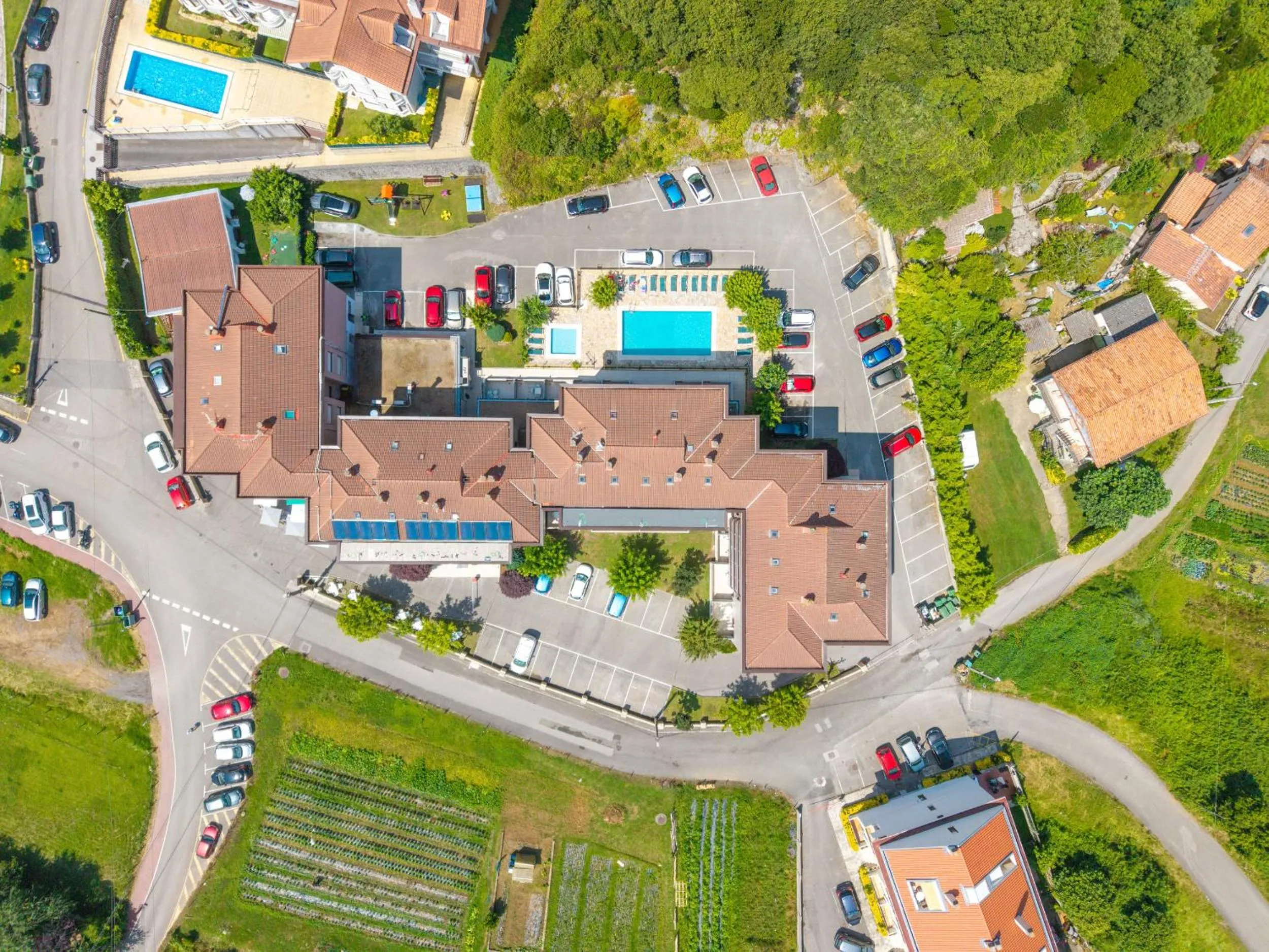 Property building in Hotel Los Arces