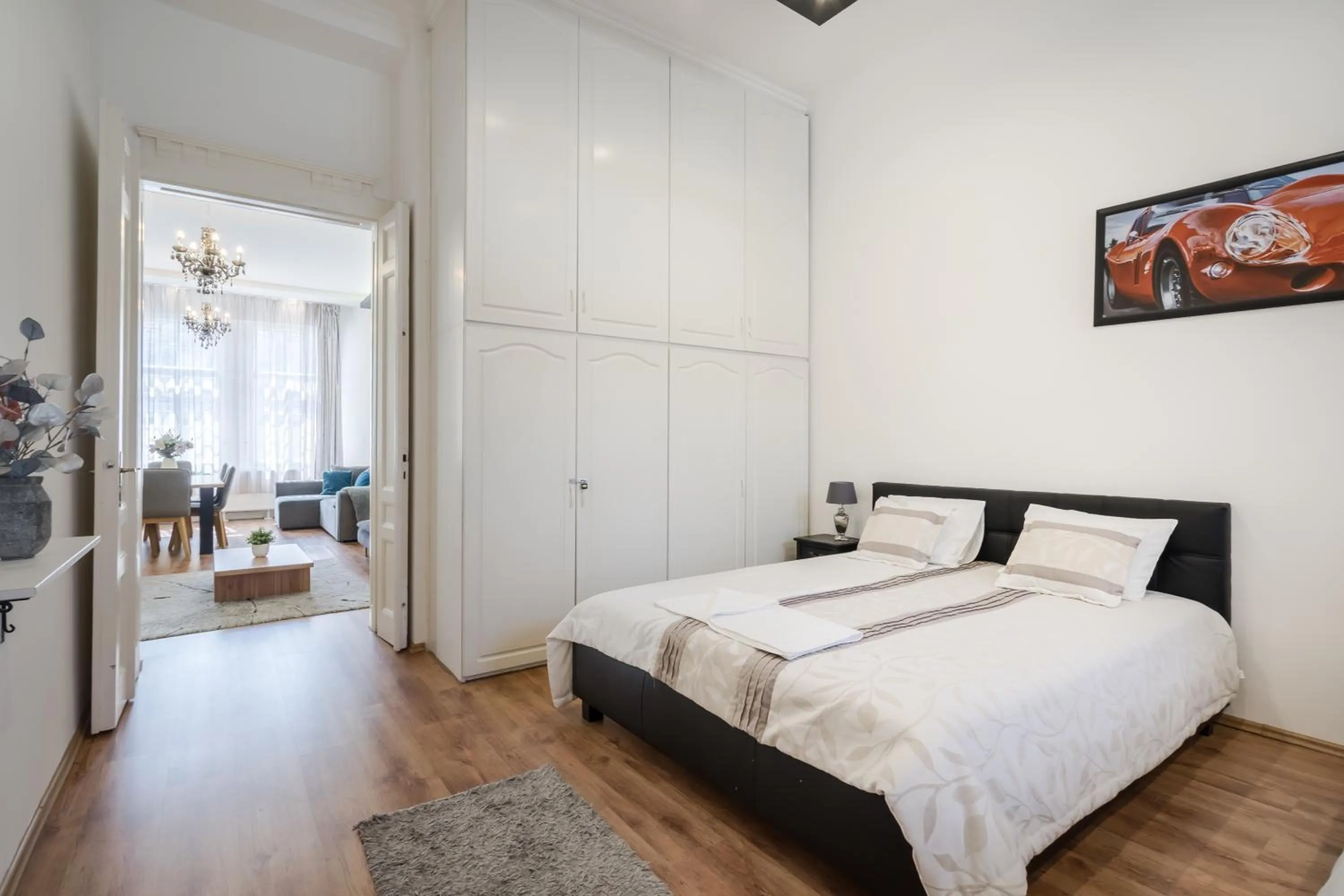 Bed in Real Apartments Zichy