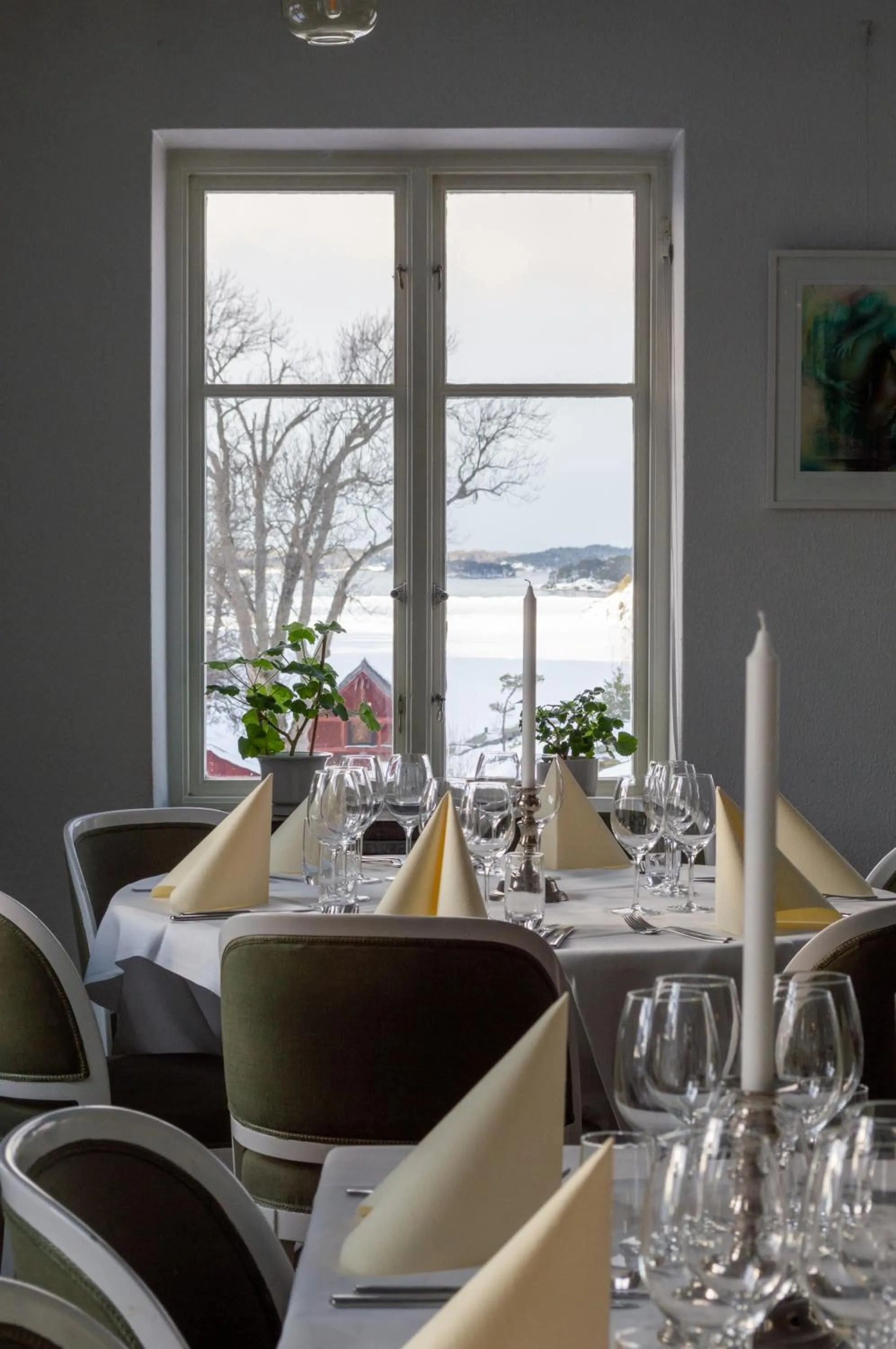 Restaurant/places to eat in Skeviks Gård