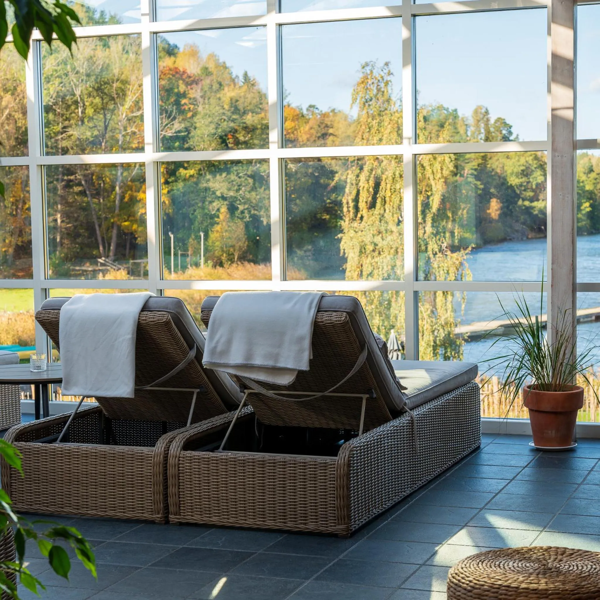 Spa and wellness centre/facilities in Skeviks Gård