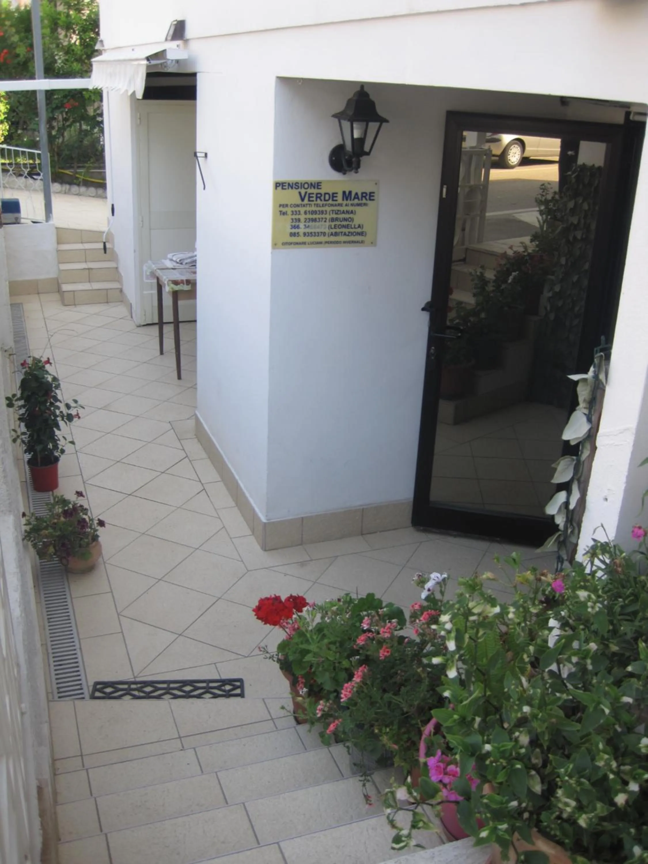 Facade/entrance in Verde Mare