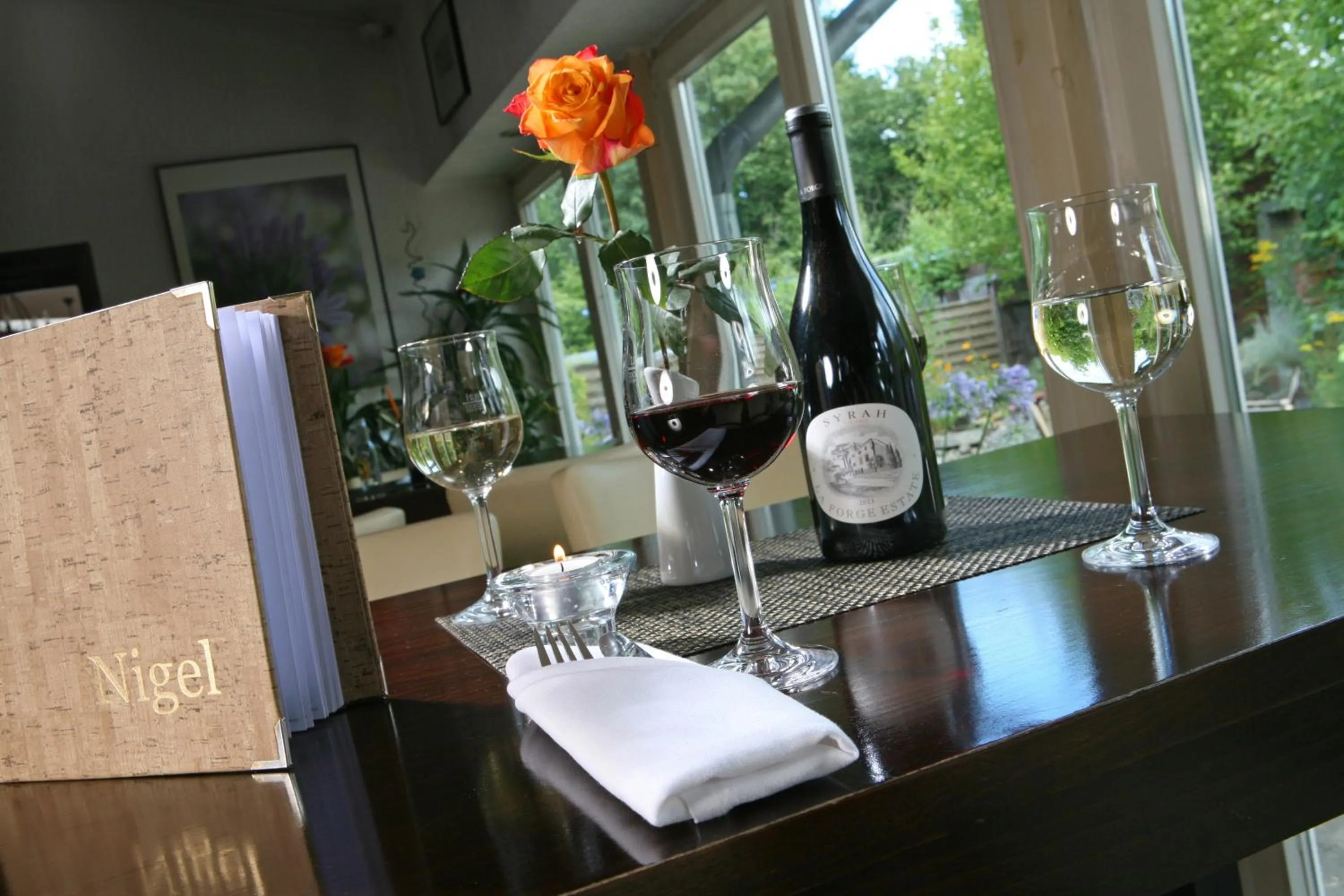 Alcoholic drinks in Nigel Restaurant & Hotel im Wendland