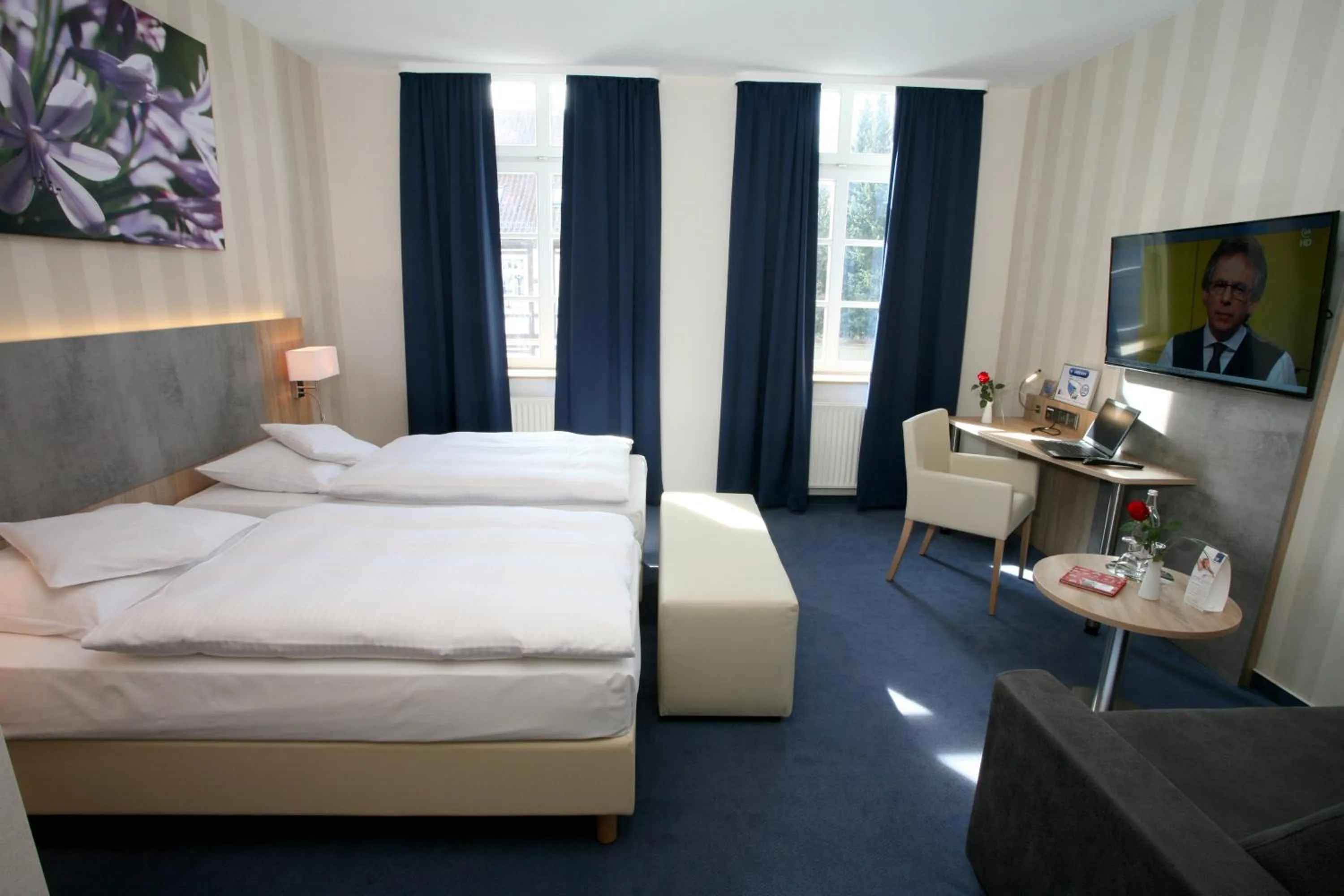 Photo of the whole room, Bed in Nigel Restaurant & Hotel im Wendland