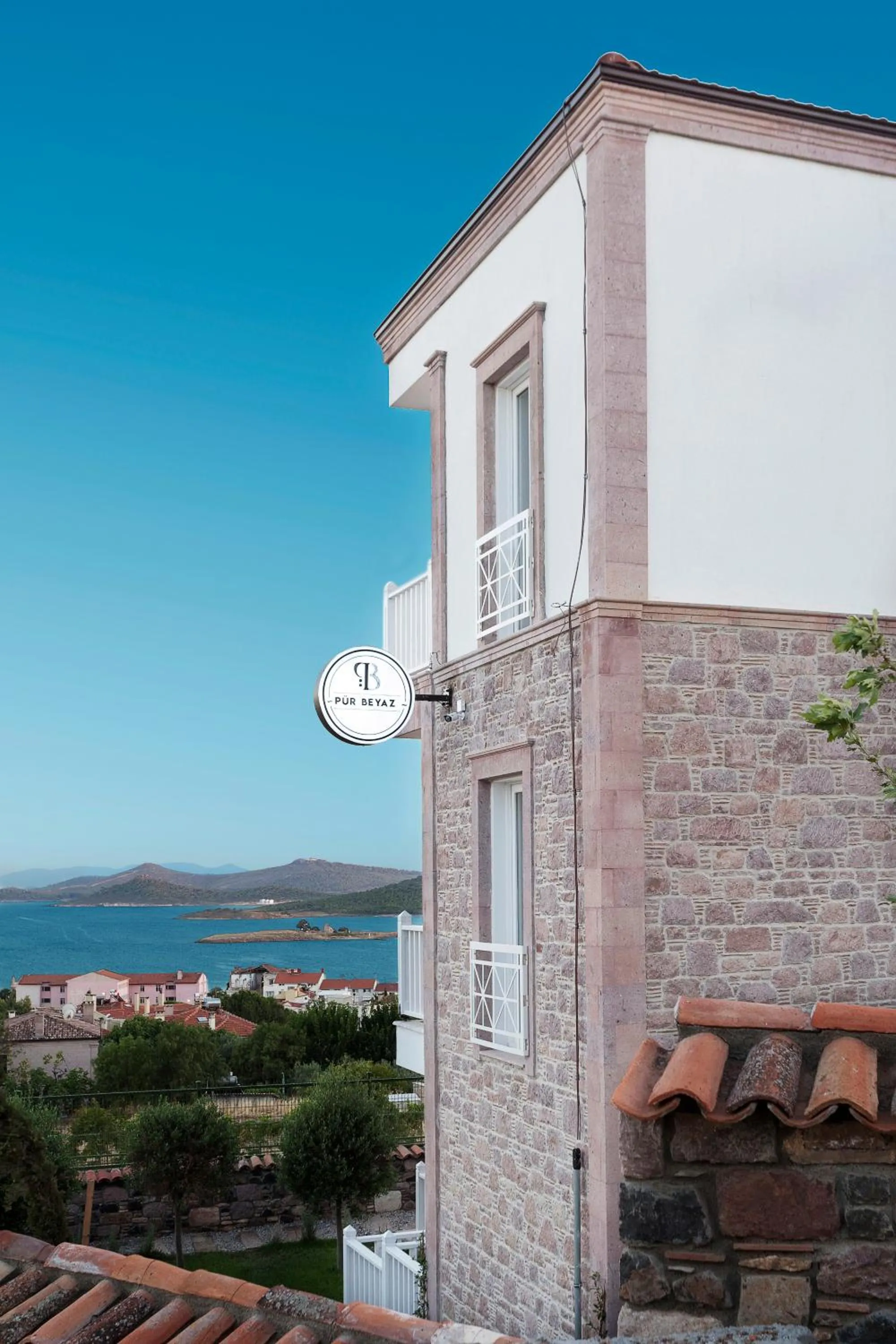 Property building in Cunda Pur Beyaz Hotel