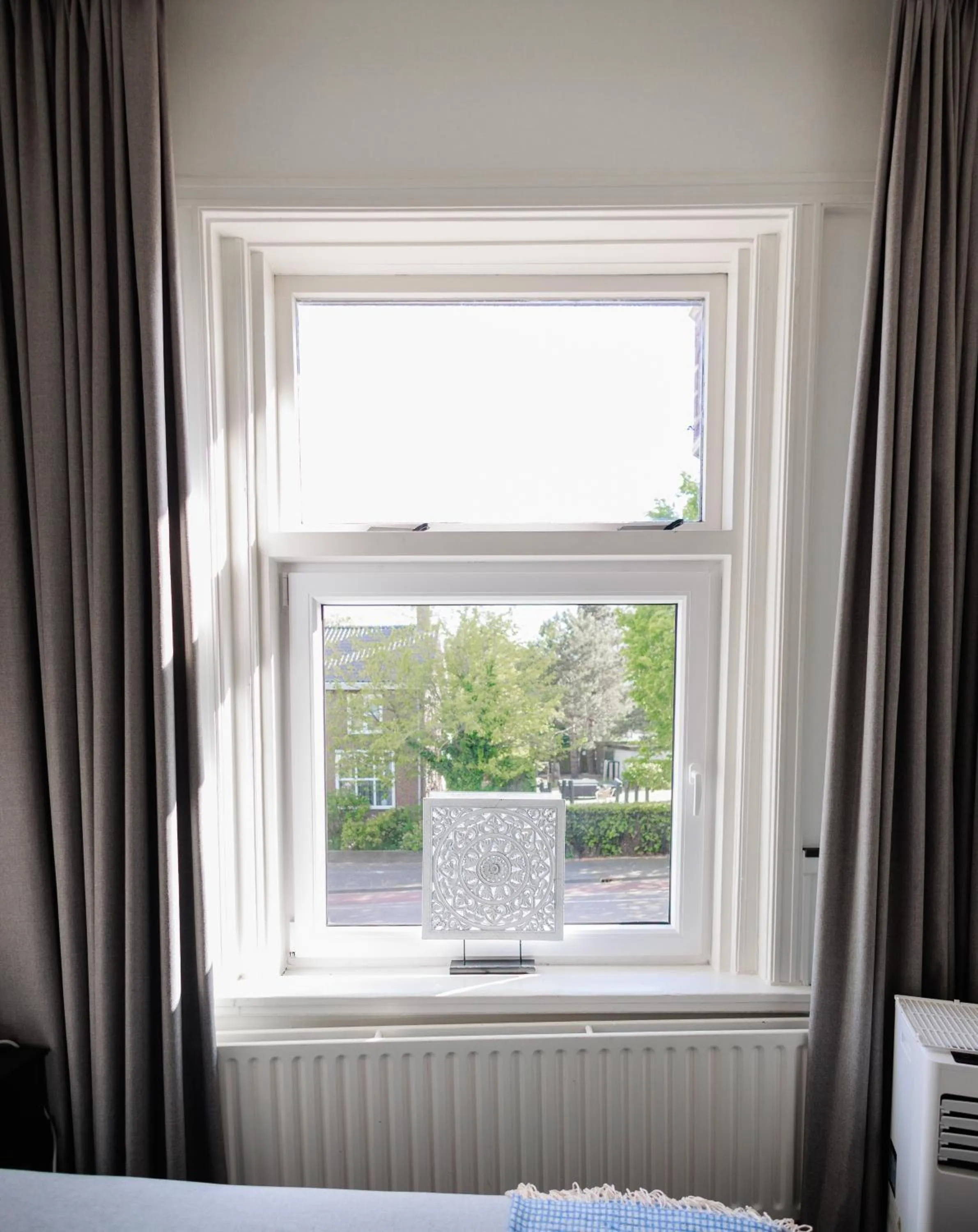 View (from property/room), Bed in Stad & Strandhotel Elisabeth