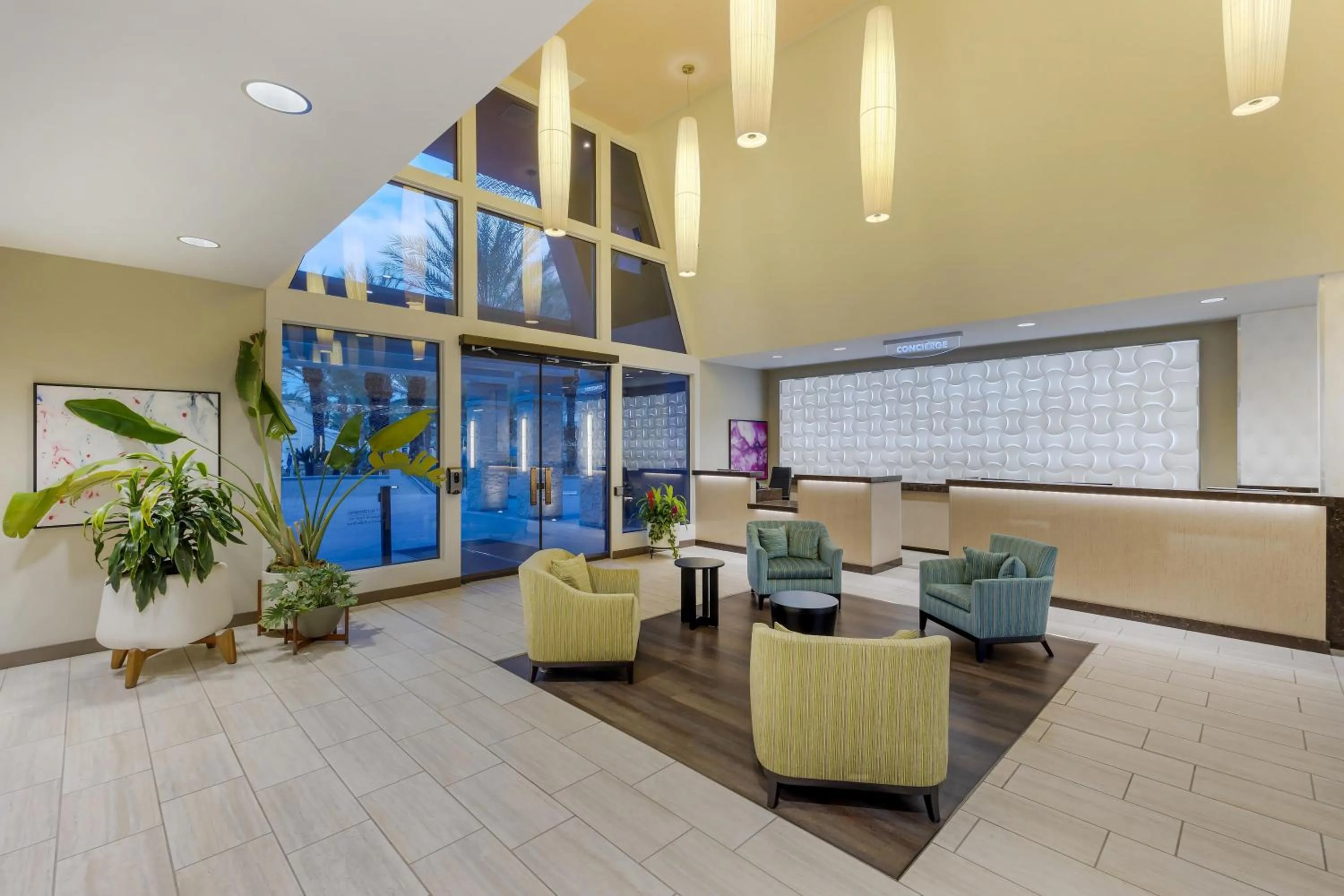 Lobby or reception in Hilton Vacation Club Cancun Resort Las Vegas