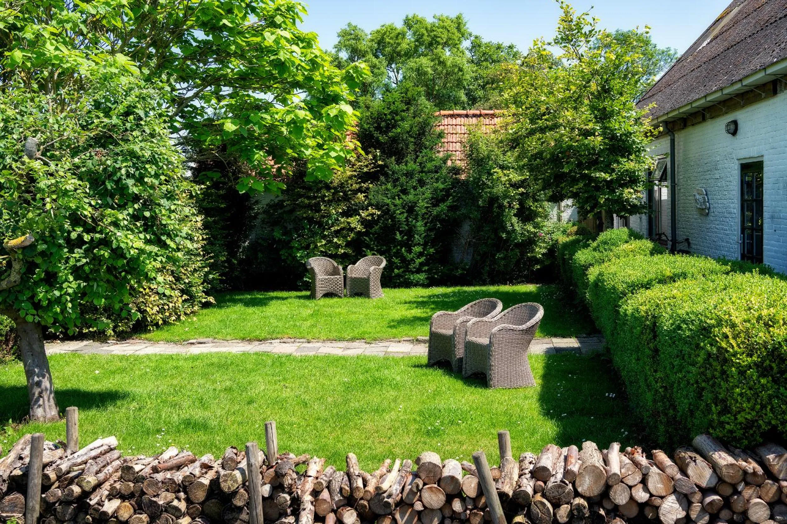 Natural landscape in Het Zoete Pèèrd