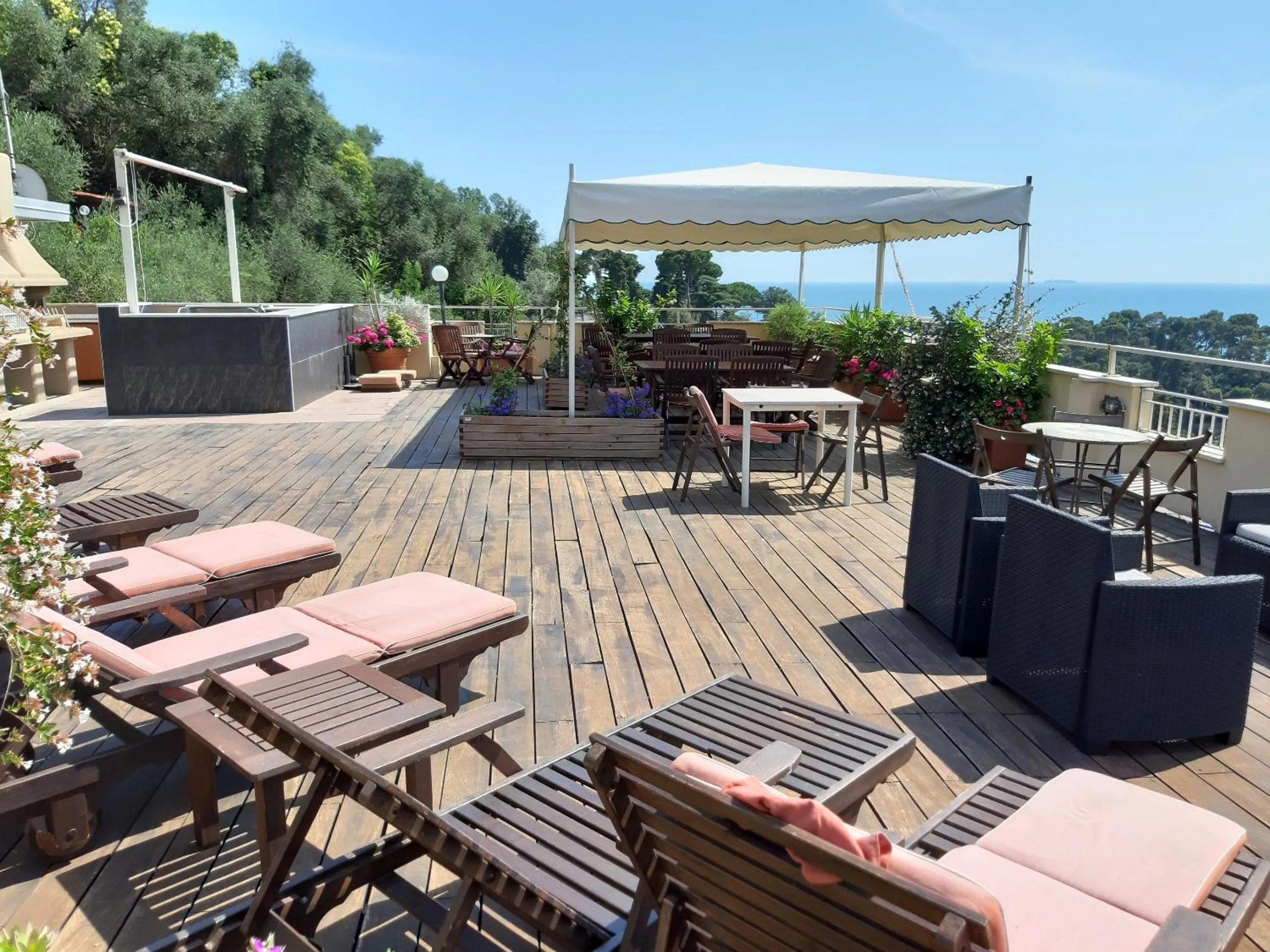 Solarium in Hotel Rosa Dei Venti