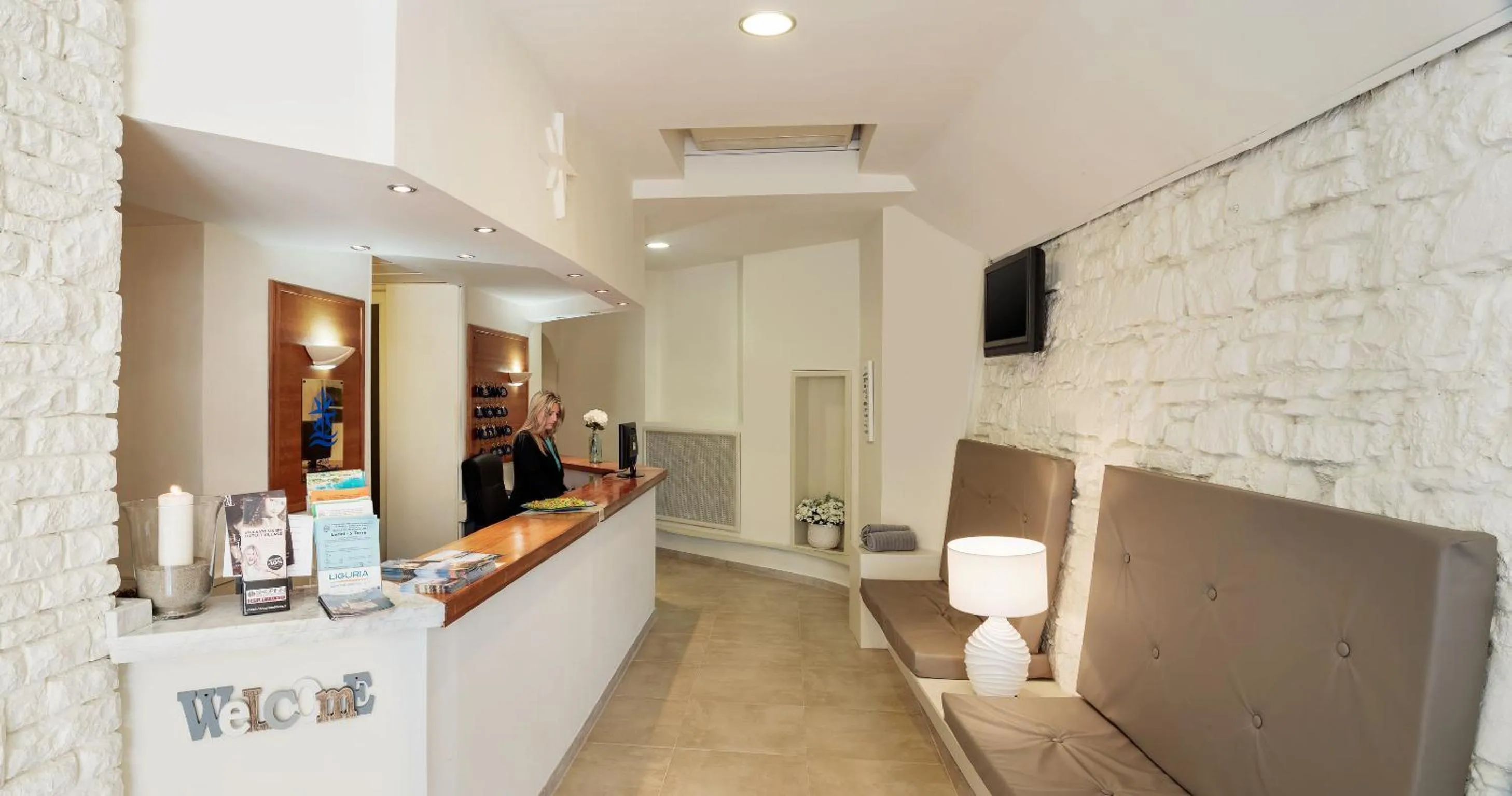 Lobby or reception in Hotel Rosa Dei Venti