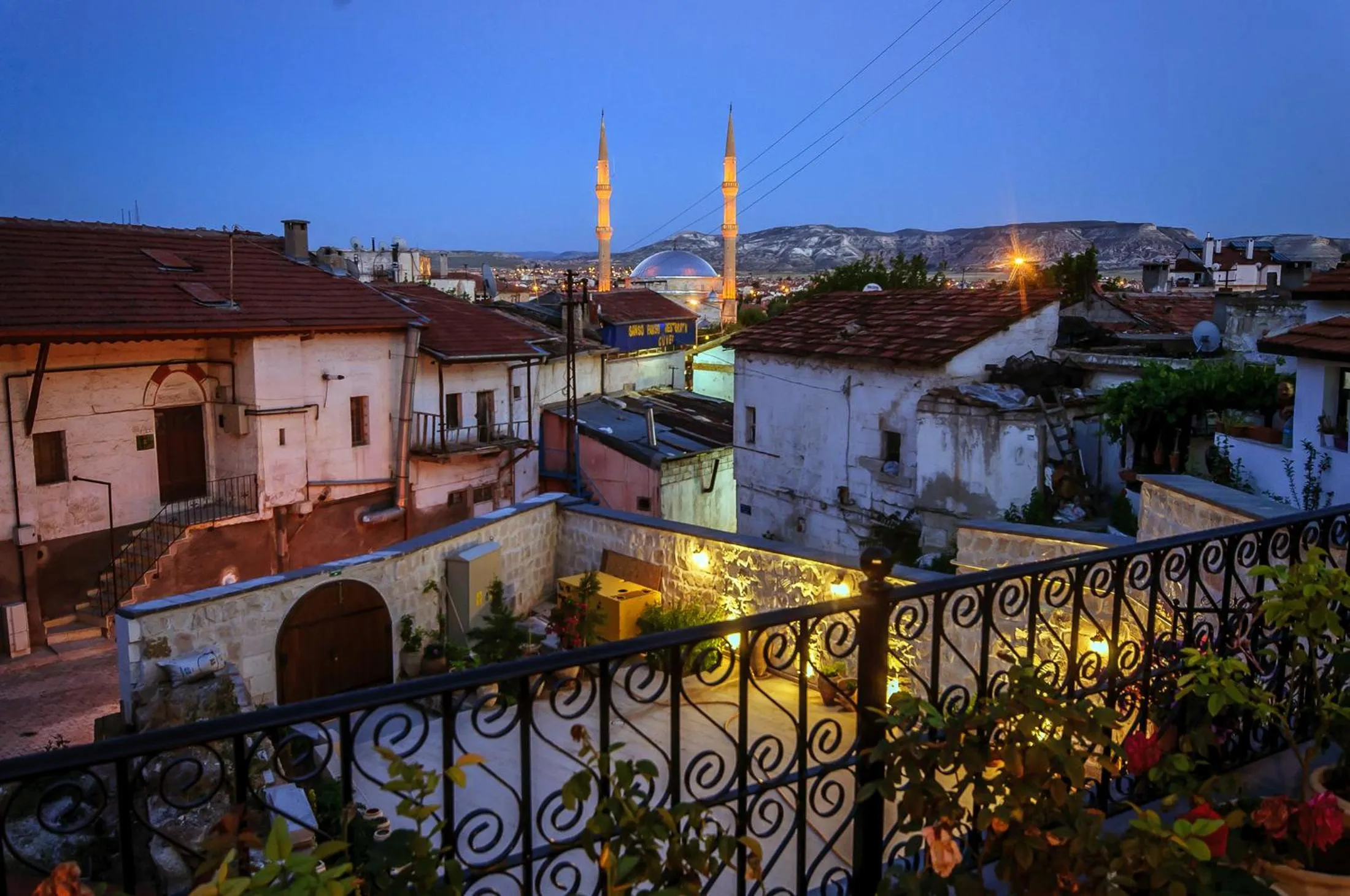 Facade/entrance in Yoruk Stone House