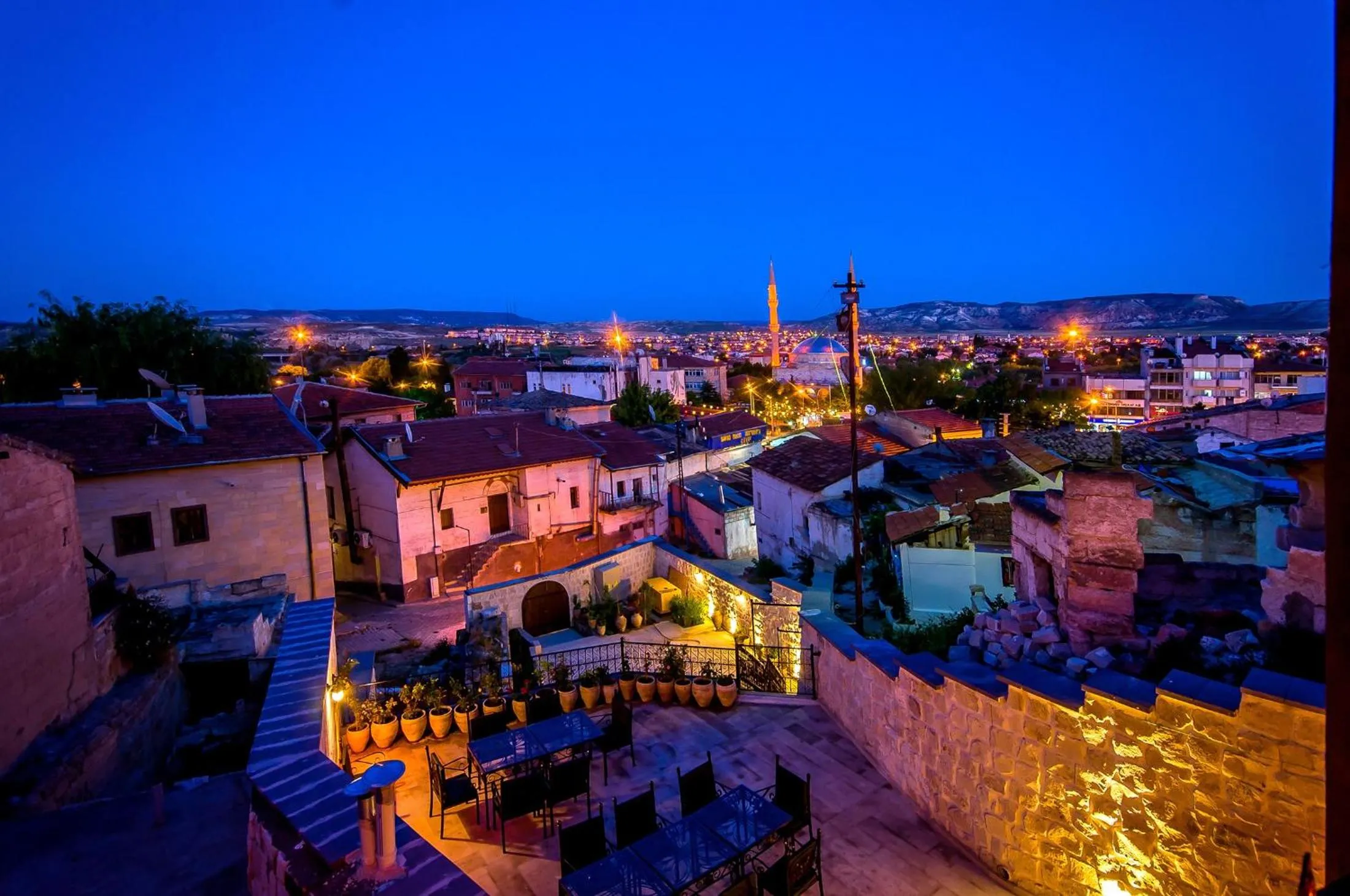 Facade/entrance in Yoruk Stone House